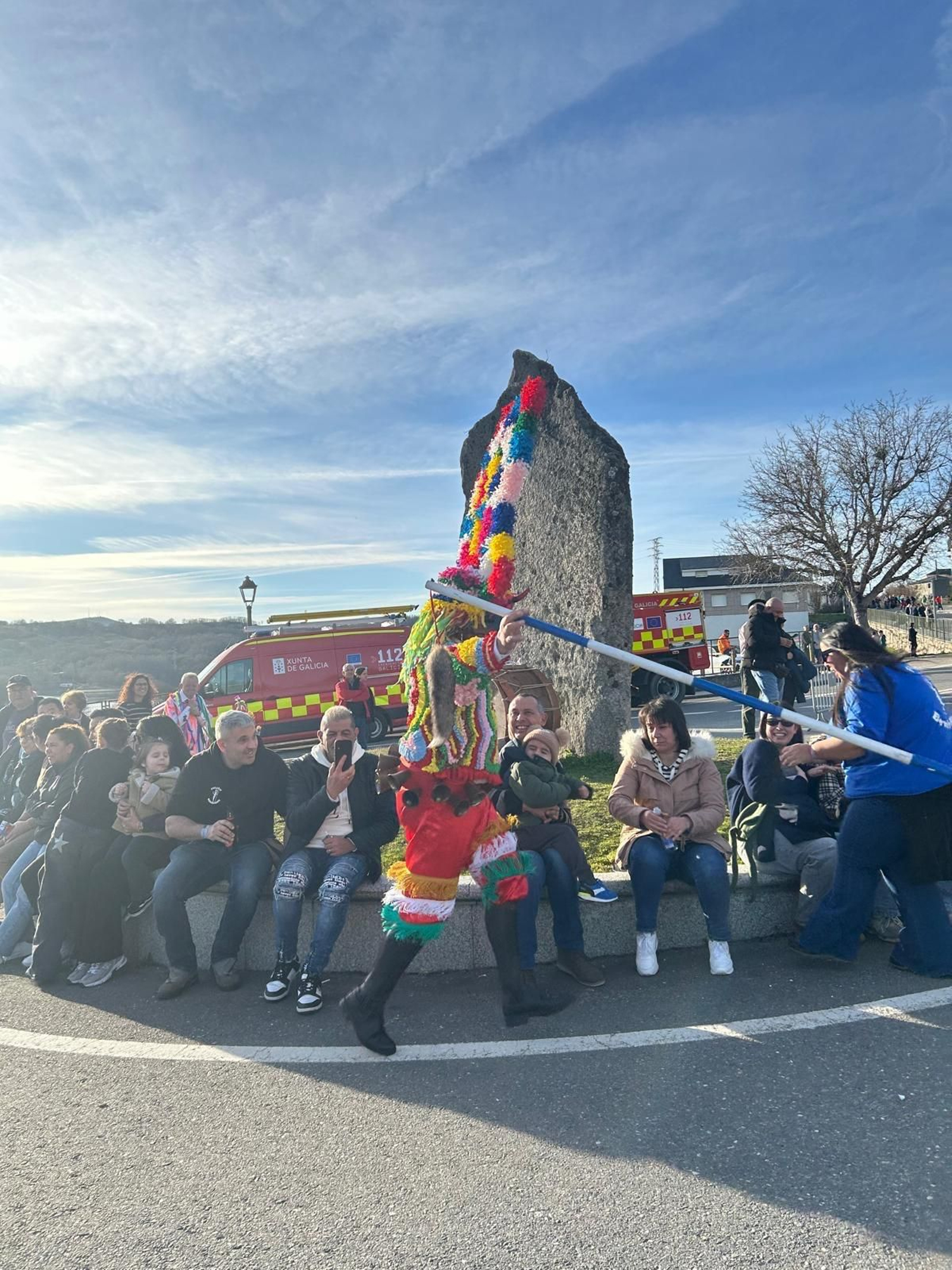 A Veiga culmina el Entroido de la provincia con su gran “Xuntanza”