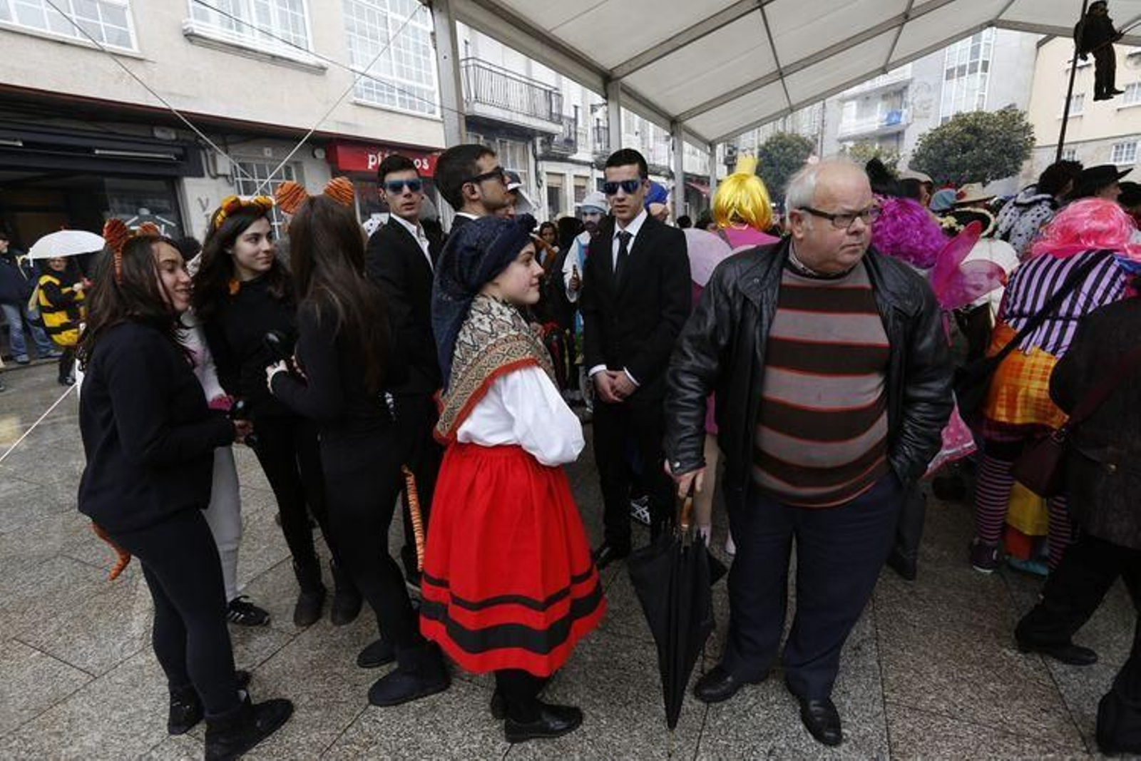 Xinzo disfrutó de su lunes de Entroido