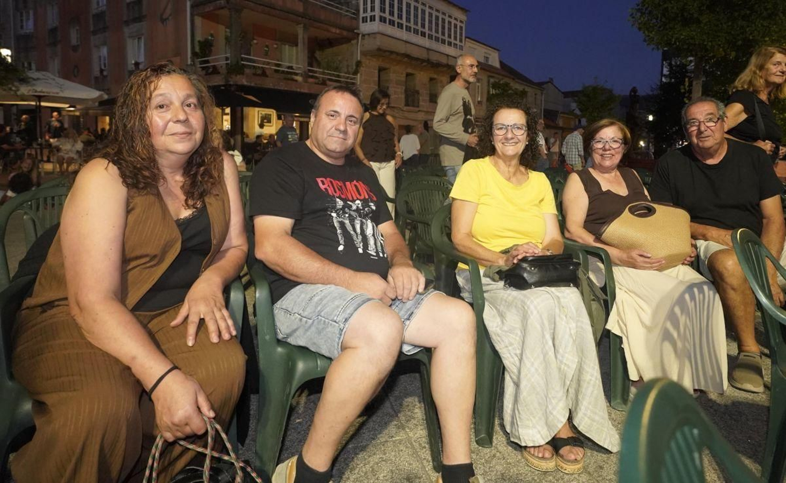Matilde, Manuel, Rocío, Carmen y Carlos.