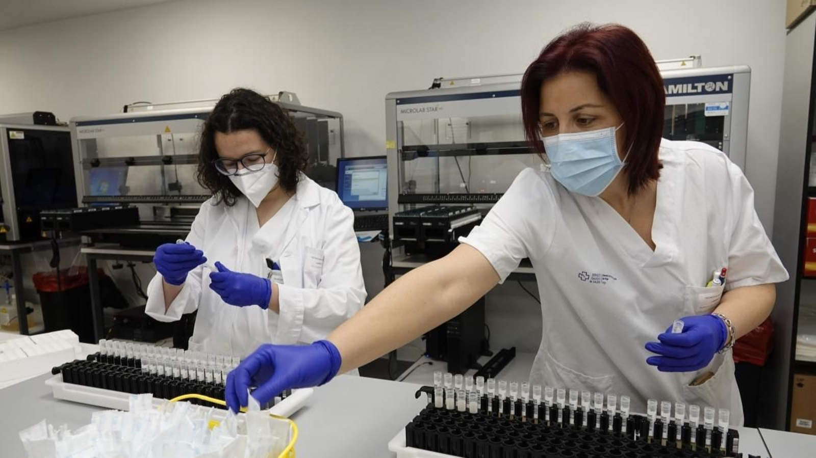 El laboratorio de pooling está en el Instituto de Investigación Sanitaria Galicia Sur, en el Cunqueiro.