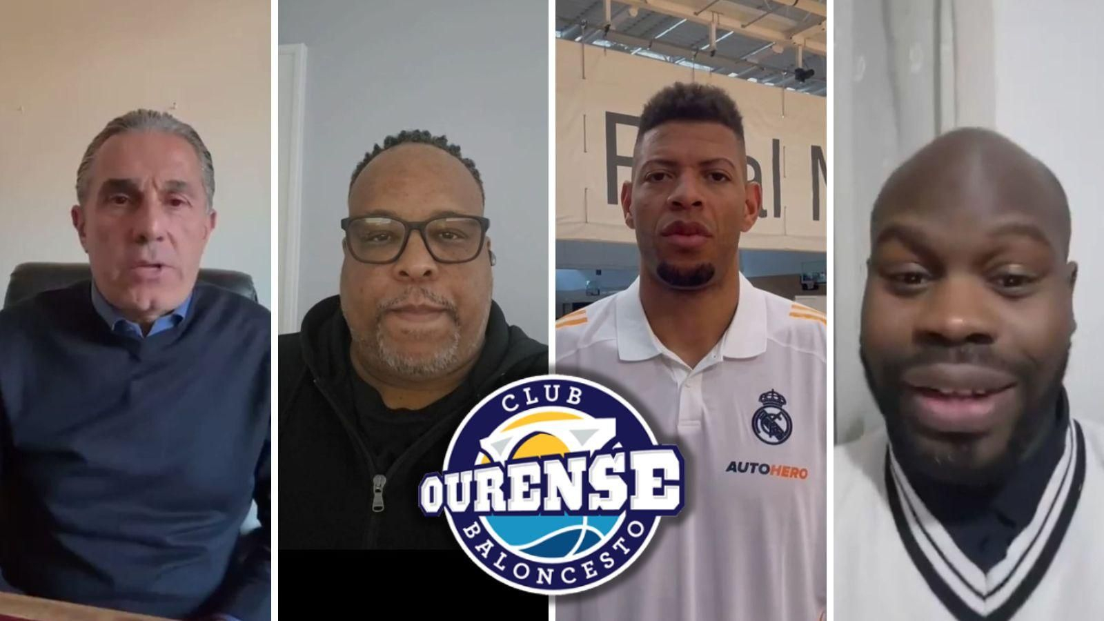 Algunos de los participantes en la campaña contra el racismo del COB.