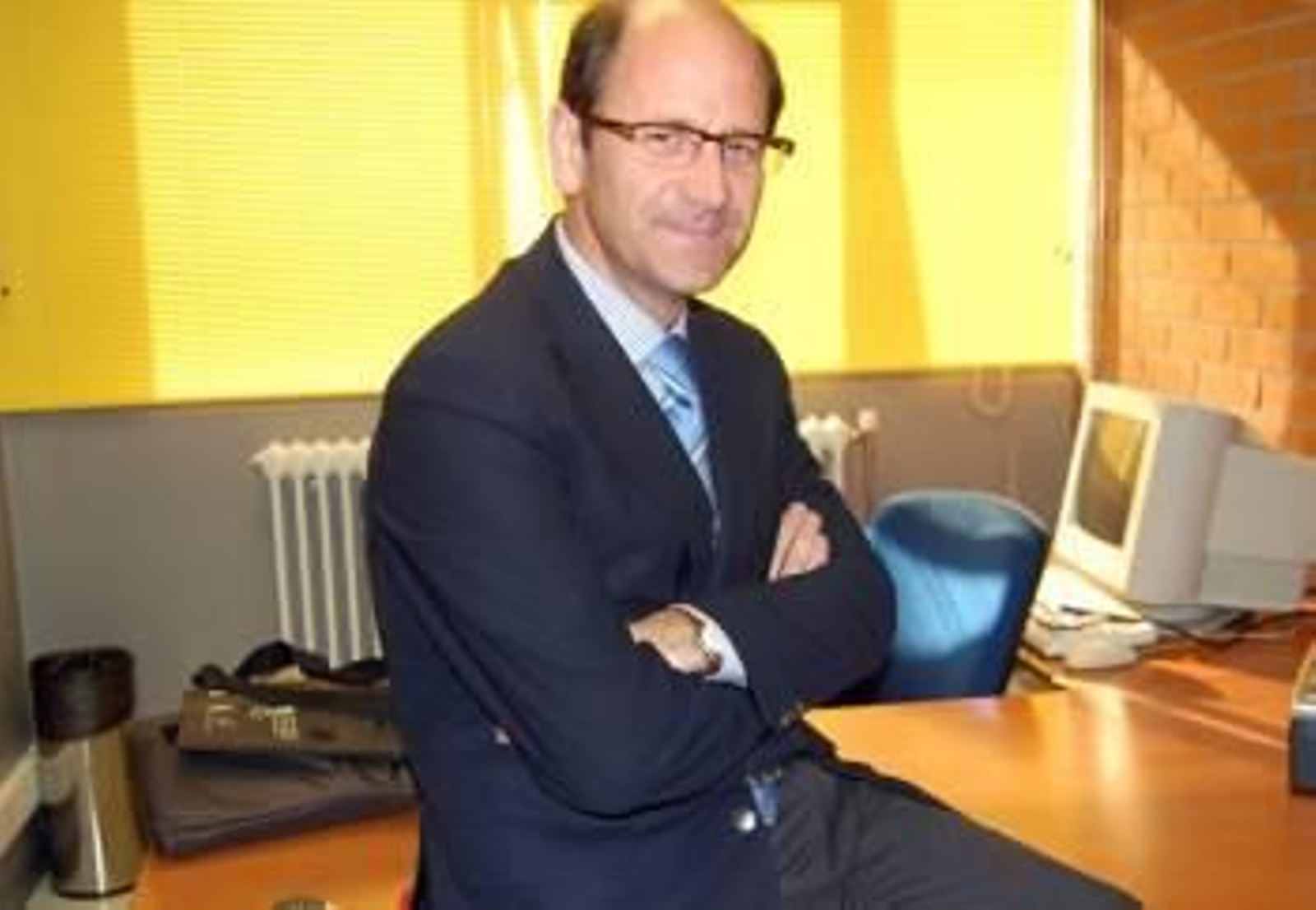 Manuel Martín Algarra, catedrático de Teoría da Comunicación.