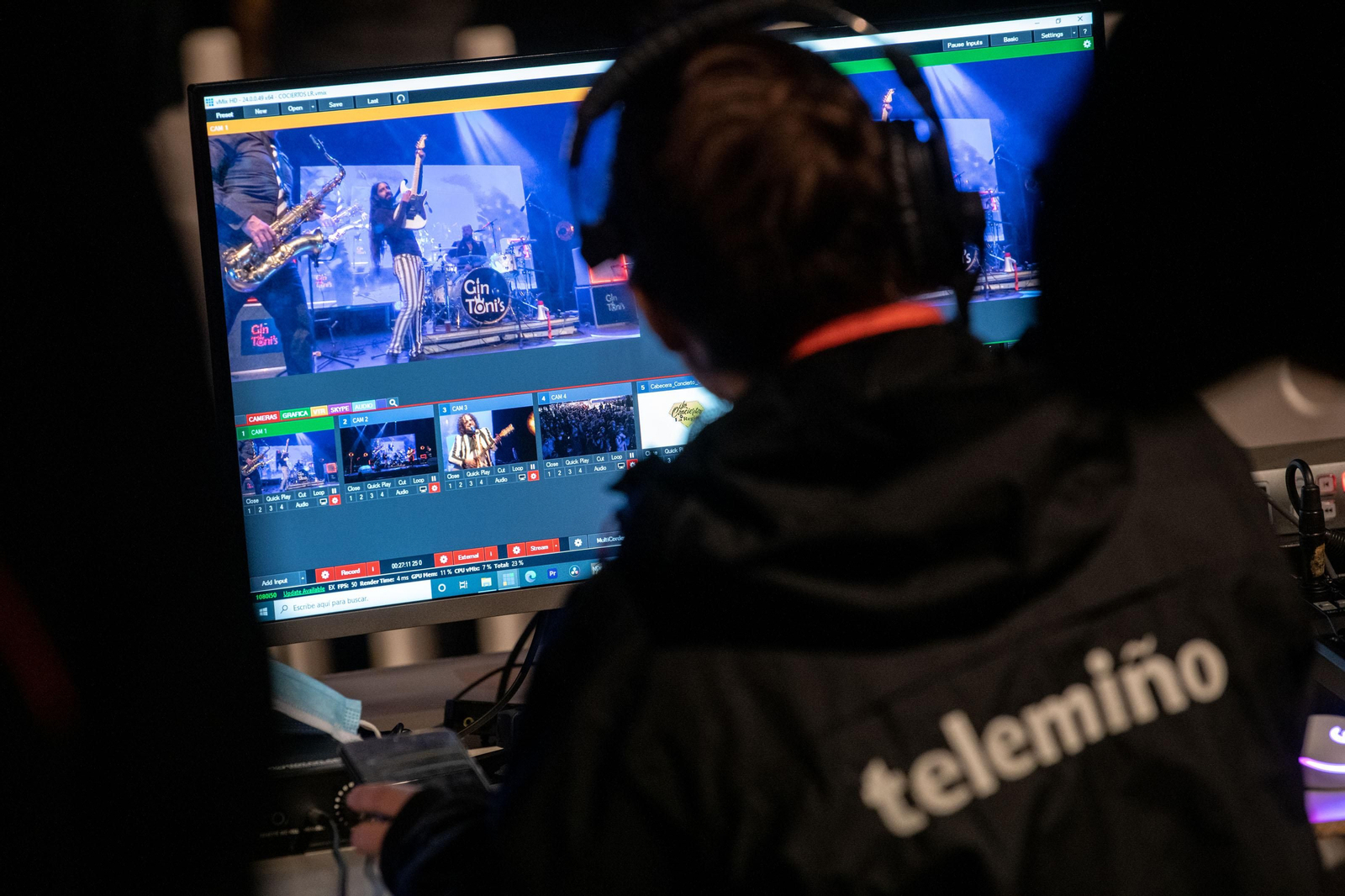 La música de Gin Toni's llega a Ourense con Los Conciertos de La Región // FOTO: ÓSCAR PINAL