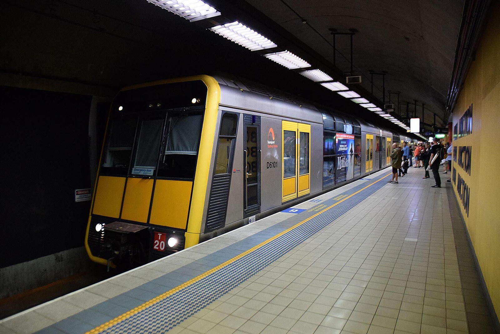 Un tren en Sídney, Australia