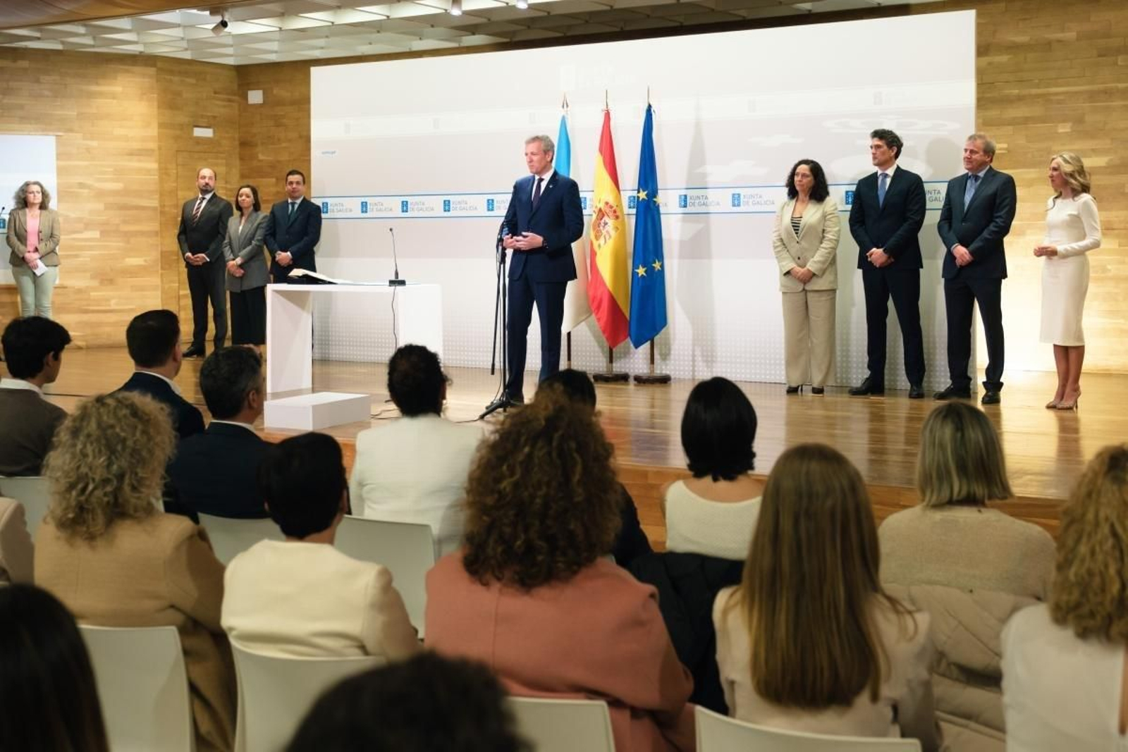 Toma de posesión de los nuevos delegados de la Xunta en Ourense y altos cargos.