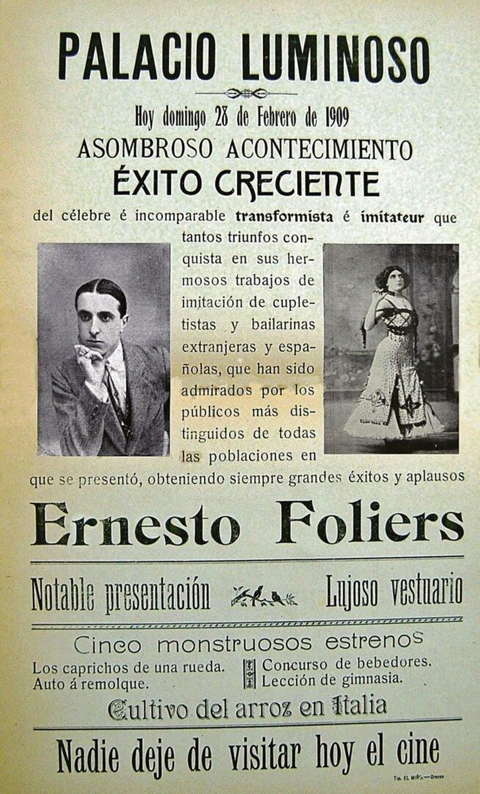 Cartel original modificado con IA.