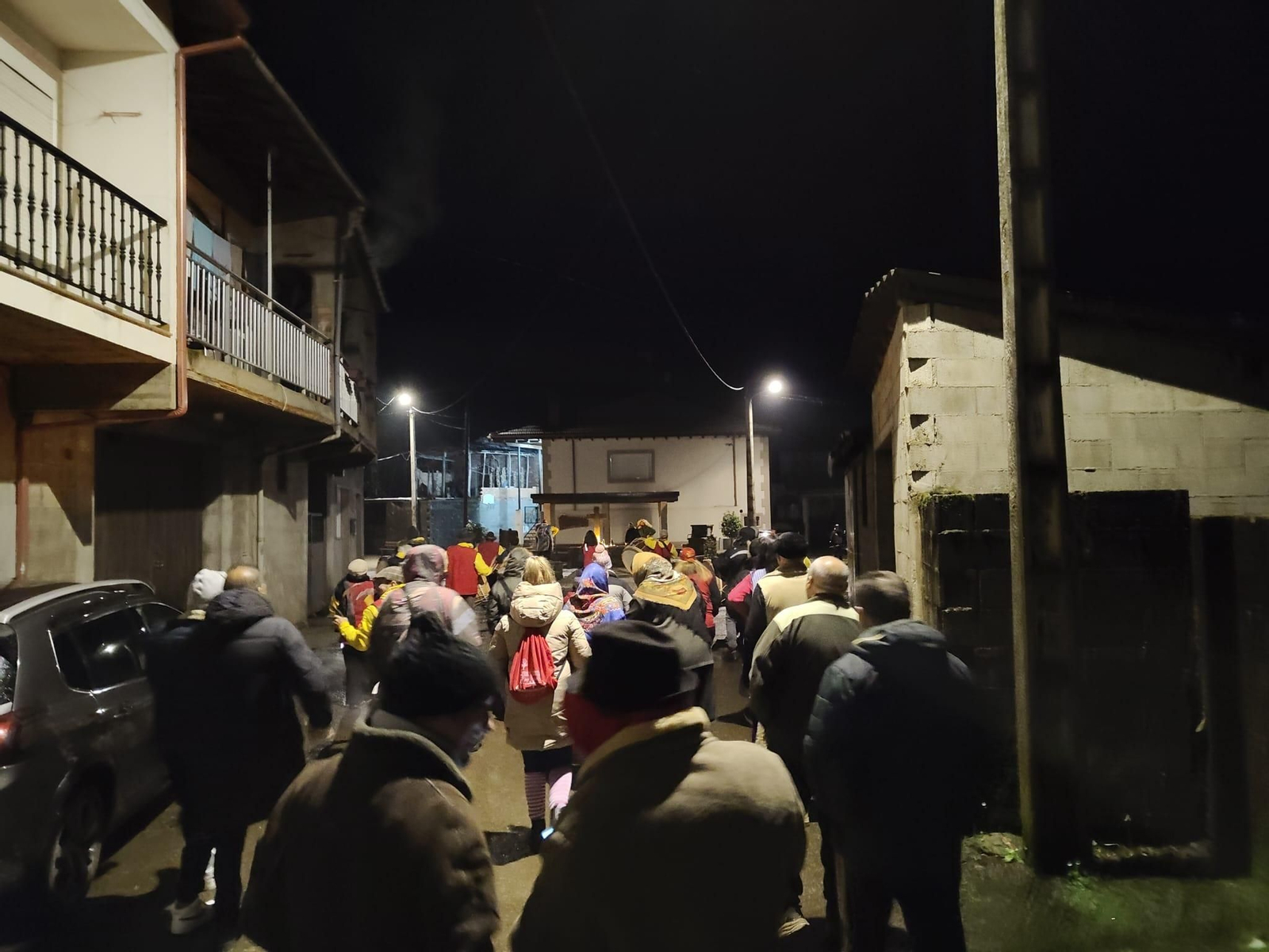 Galería | Matamá arranca su Entroido bajo lluvia