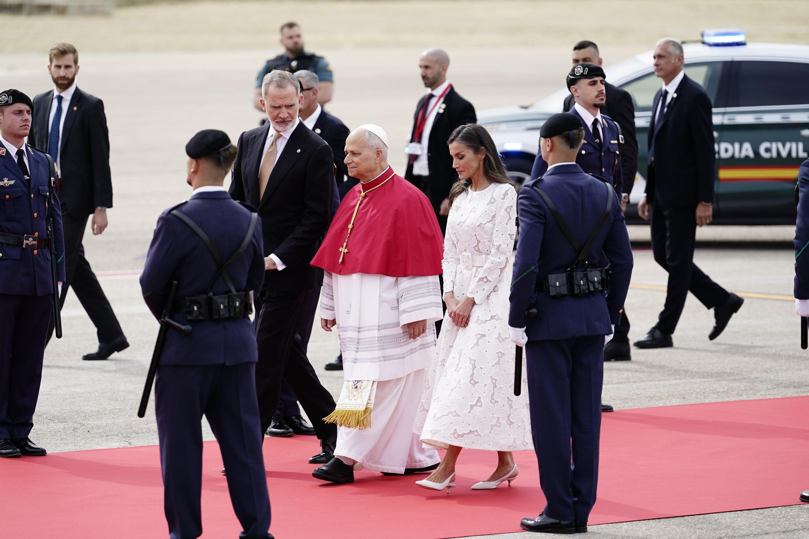 Galería | La primera jornada de la visita del papa León XIV a Madrid
