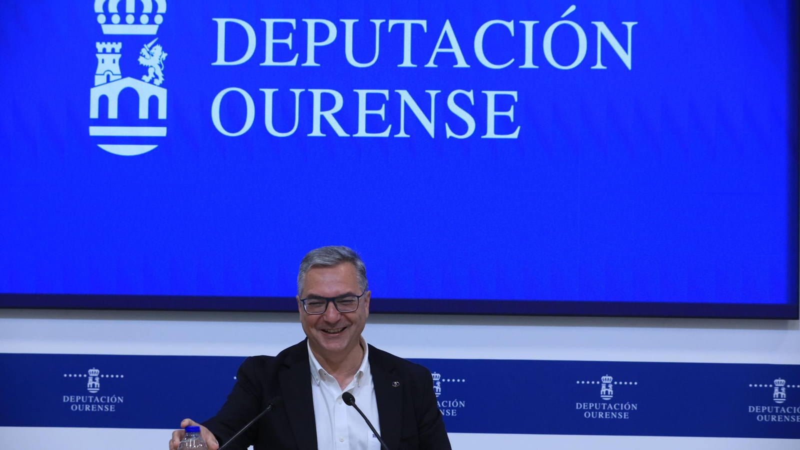 Luis Menor, presidente de la Diputación de Ourense