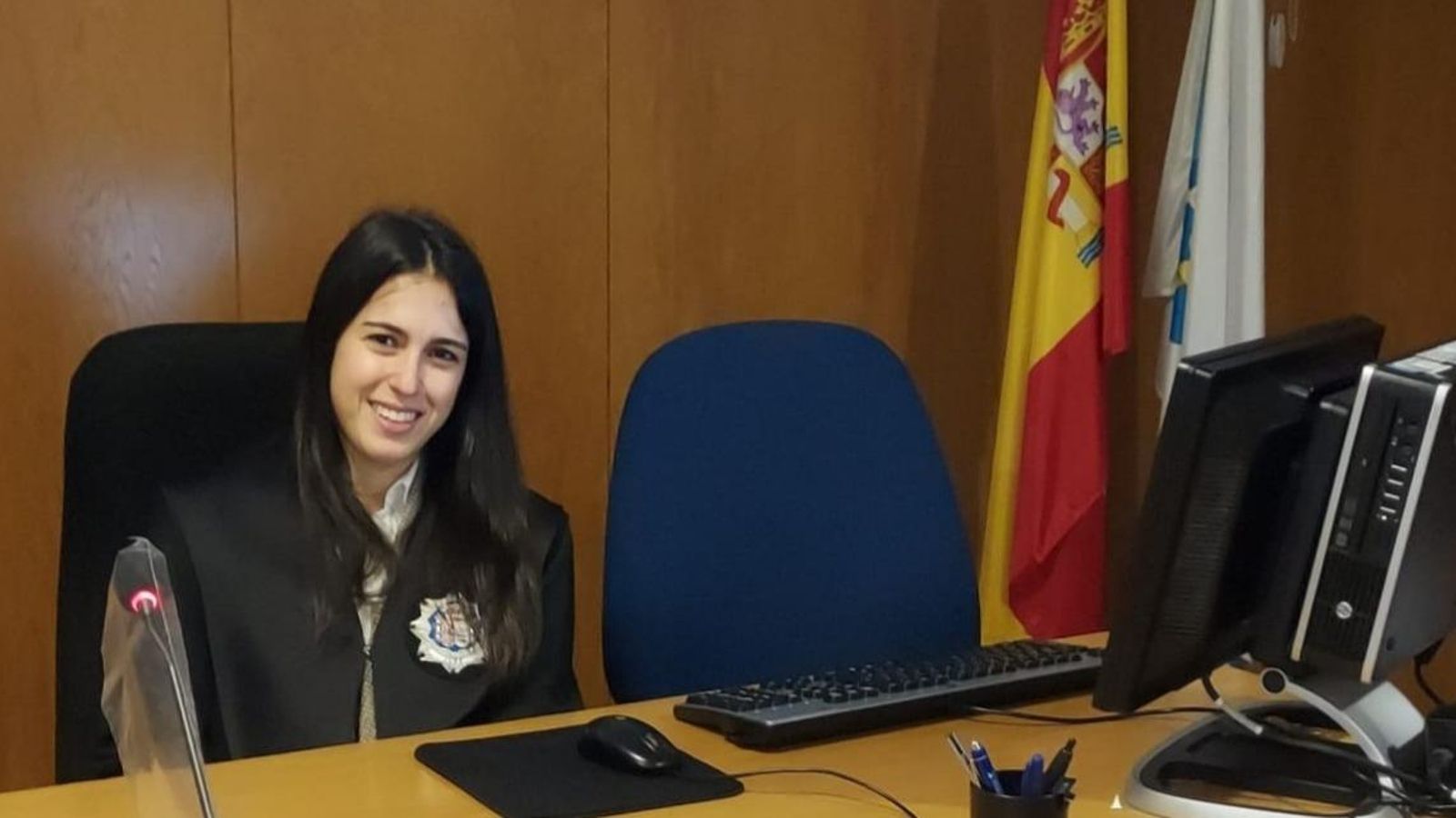 Es la jueza más joven (29 años) en la provincia.