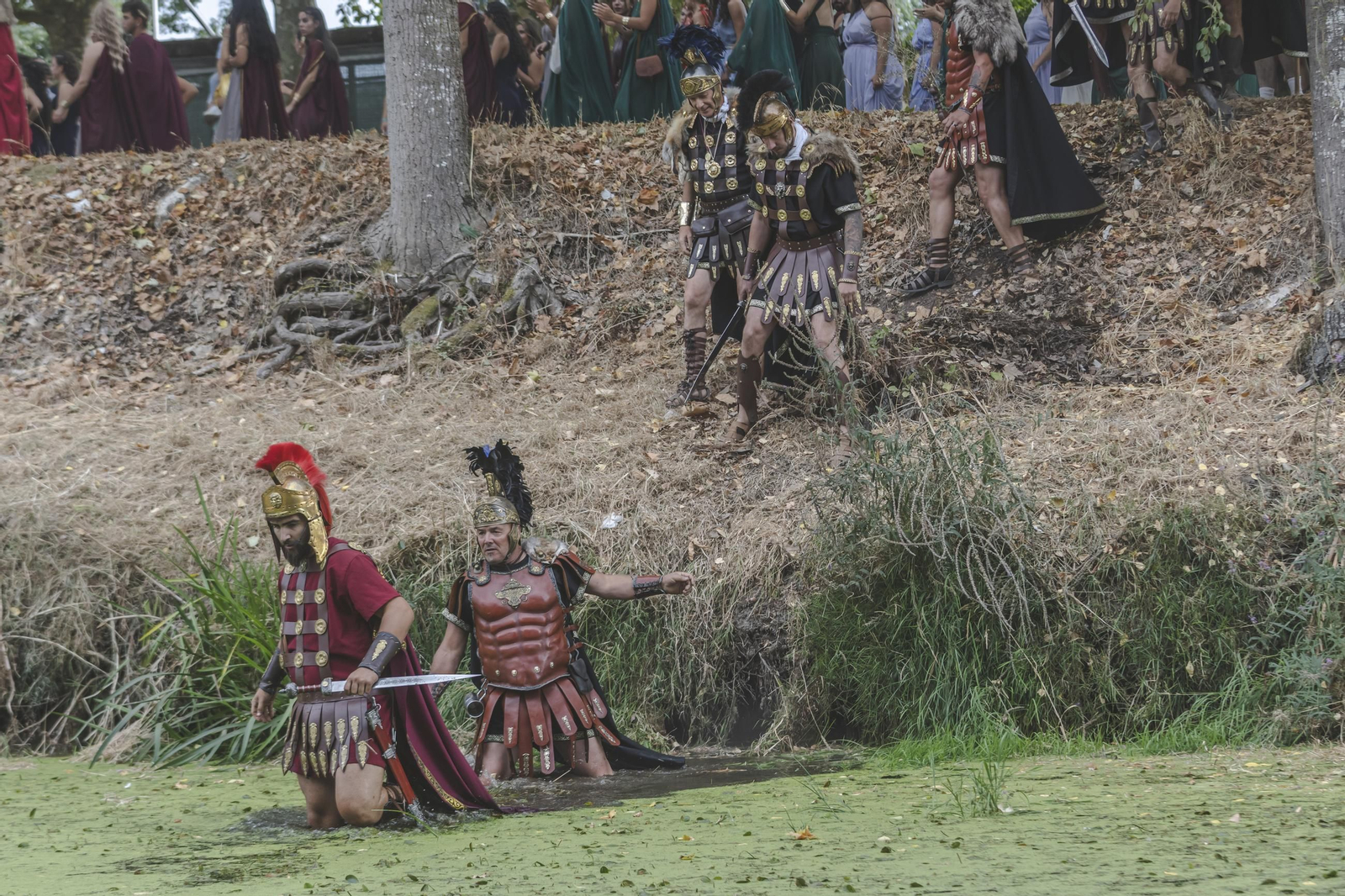 Galería | Los romanos cruzan el Lethes: Xinzo pone fin al Esquecemento, un evento con cifras récord