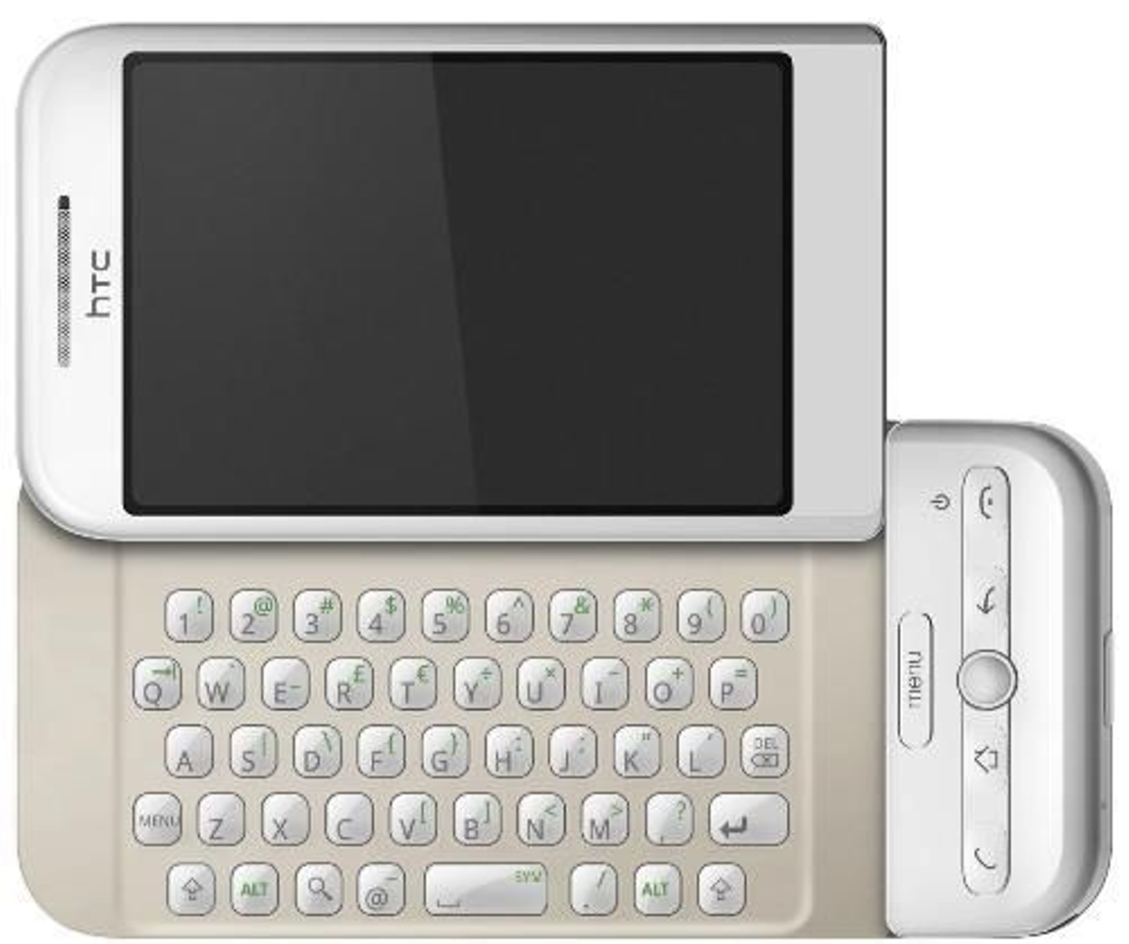 Imagen del nuevo HTC  Dream.