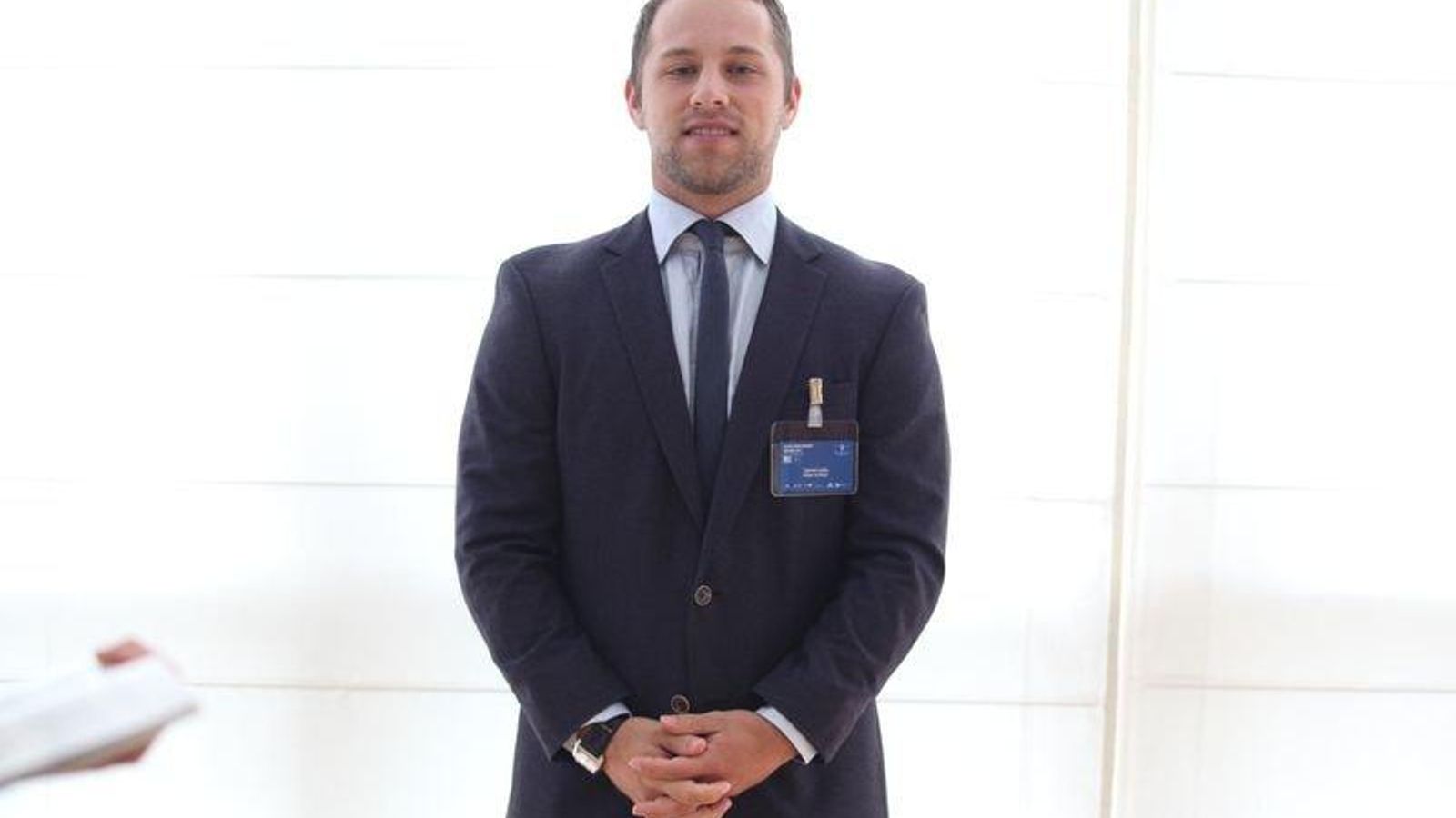 Ourense. 6-07-2017. Misión comercial USA-Ourense. Jarrod Lubin. Paz