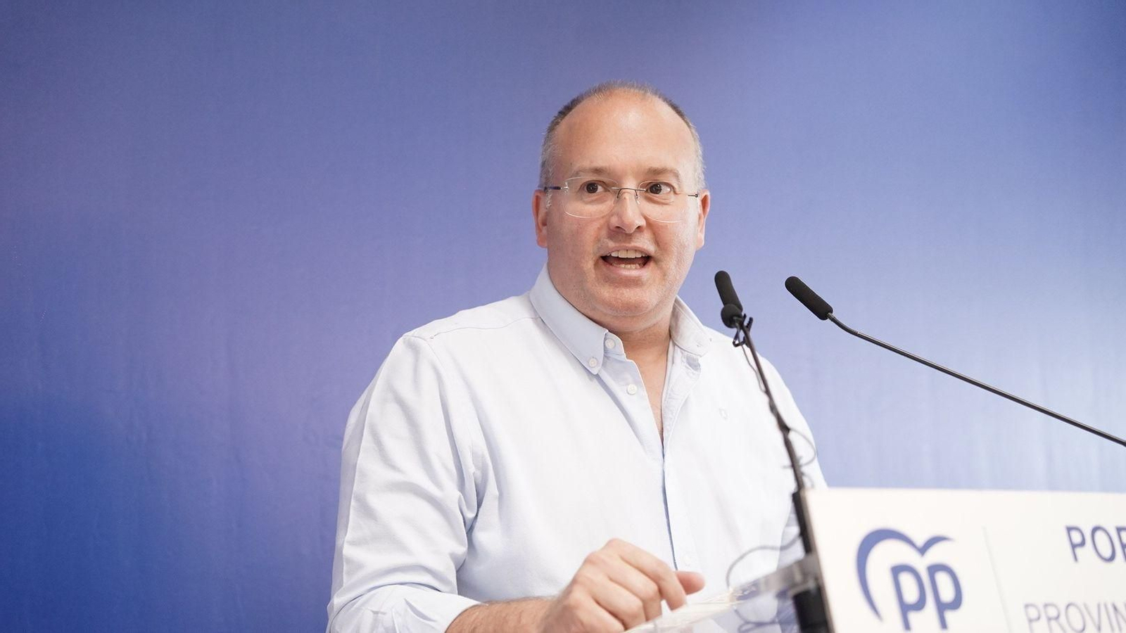 El secretario general del Partido Popular, Miguel Tellado.