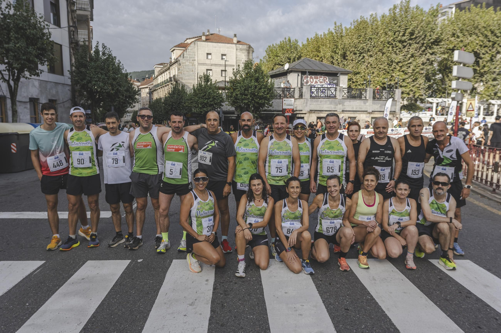 A Ponte disfrutó a máxima velocidad de Correndo por Ourense