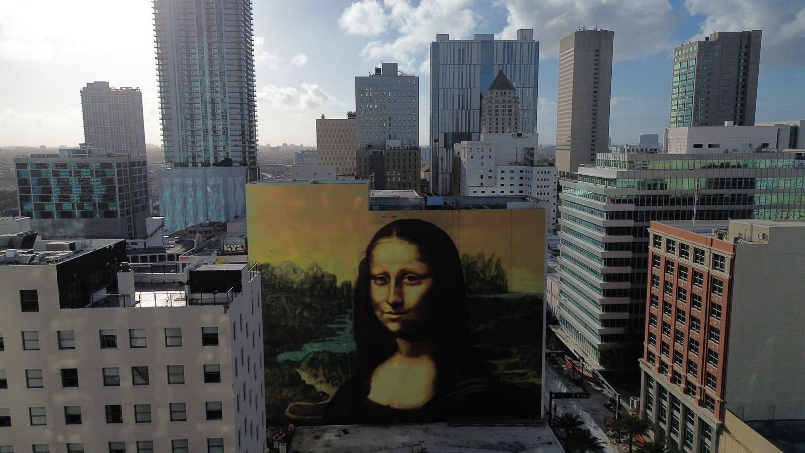 Una de sus creaciones con la Gioconda como protagonista