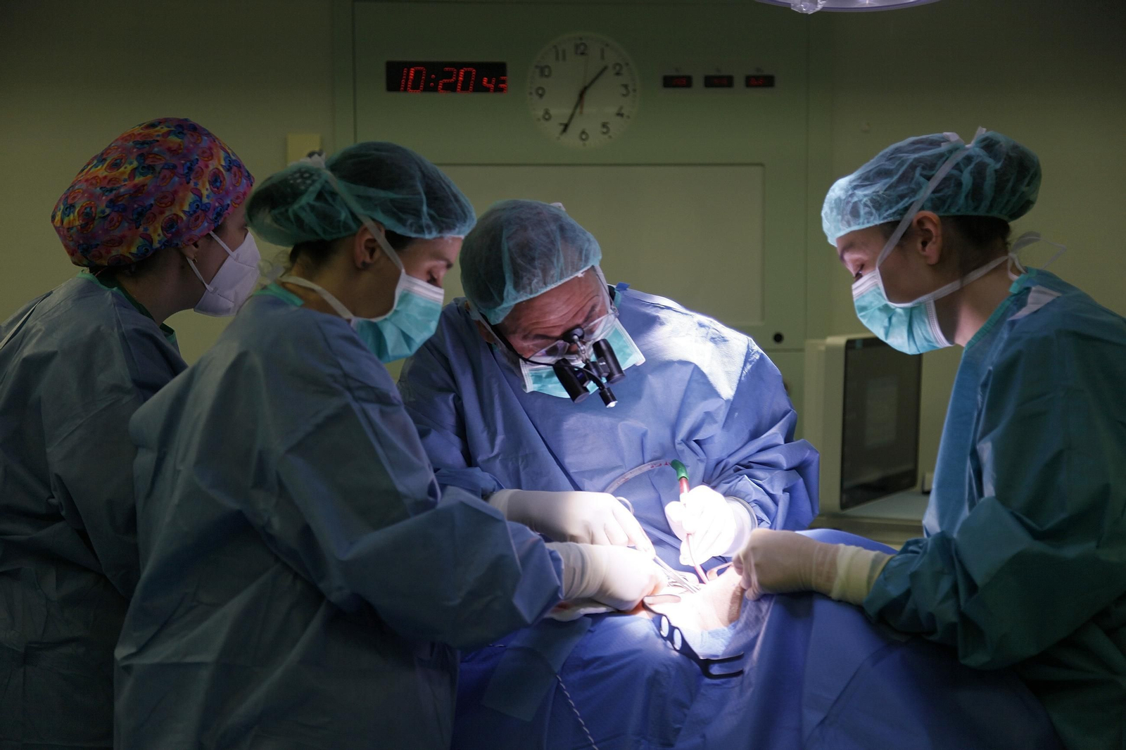 Operación durante la jornada formativa.