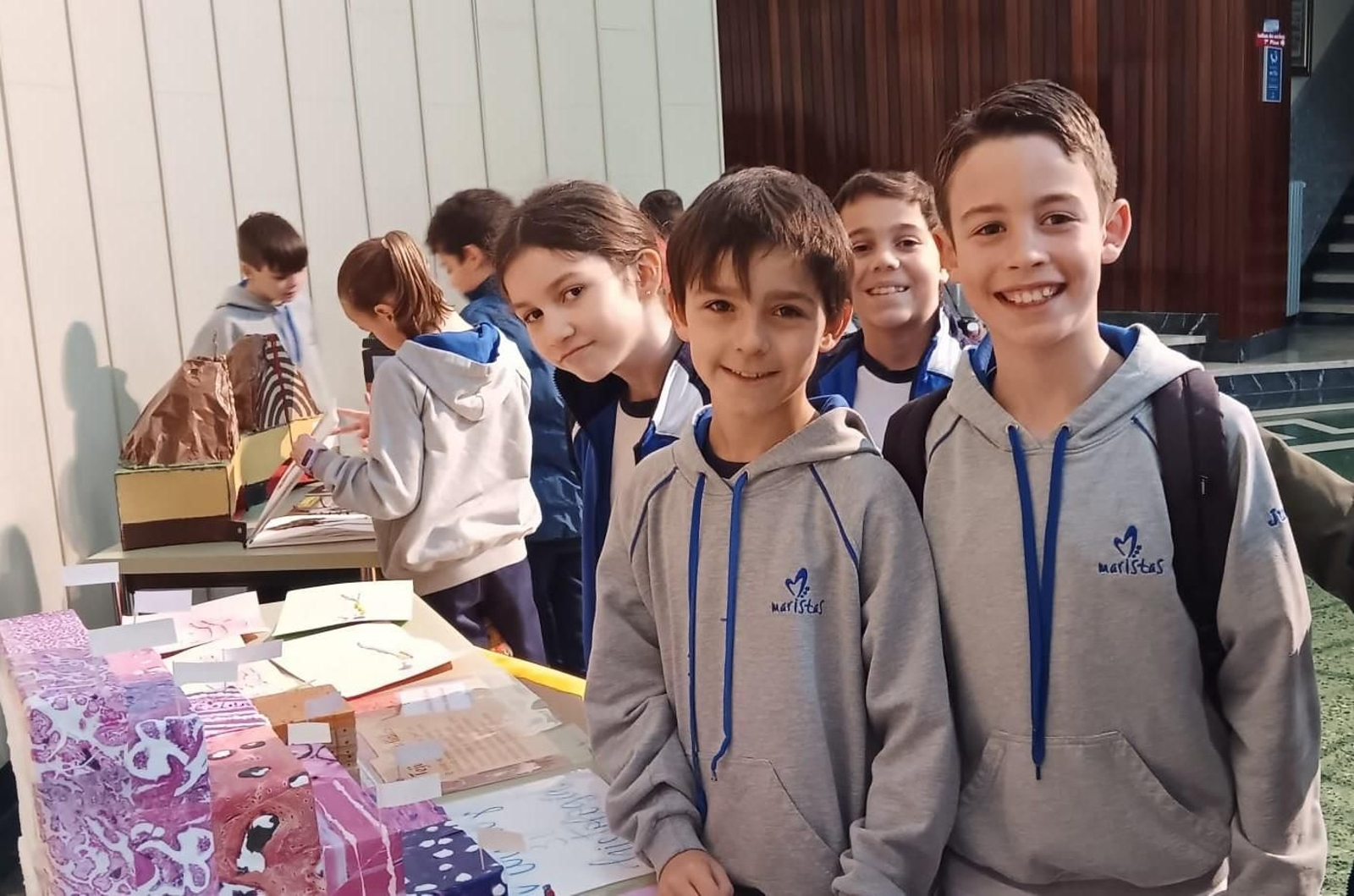 Exposición en la portería