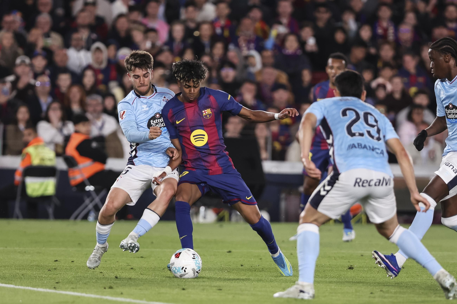 Galería | El partido entre Barcelona y Celta, en imágenes
