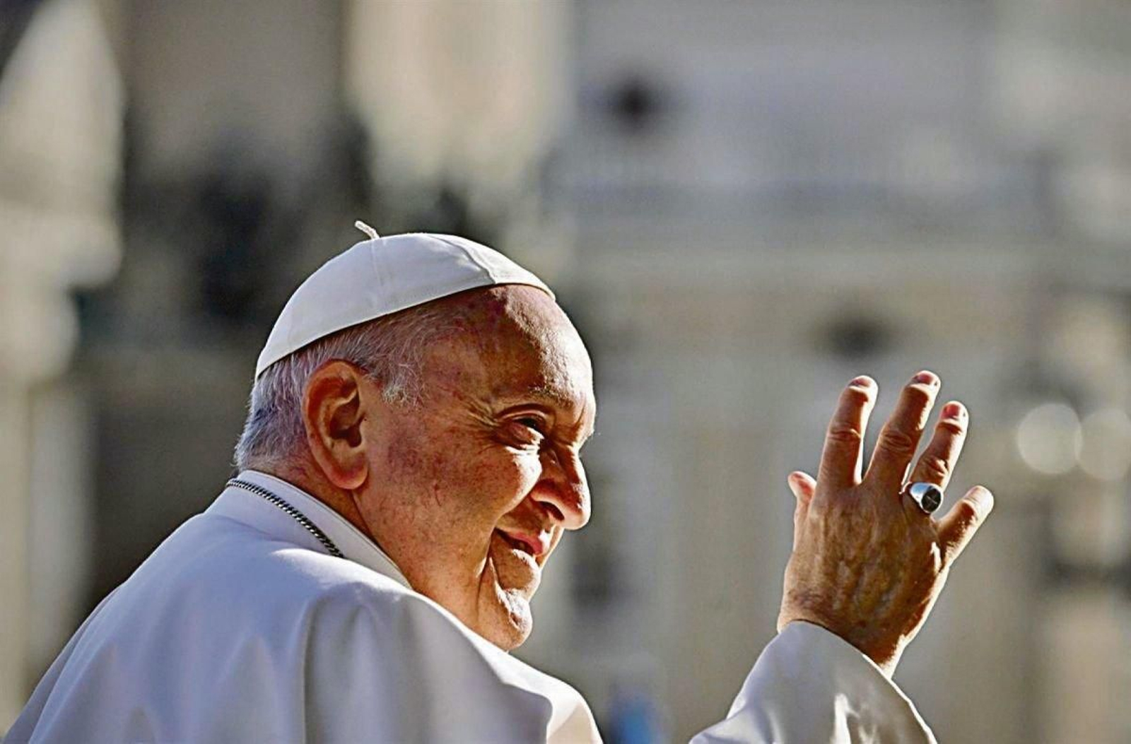 El papa Francisco en una audiencia general.