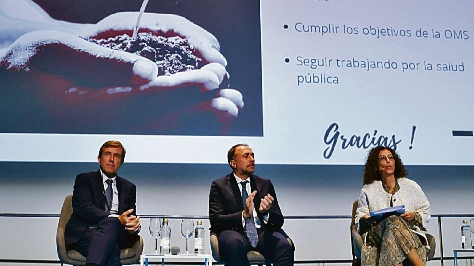 Comesaña y Durán Parrondo, durante la presentación de la estrategia.