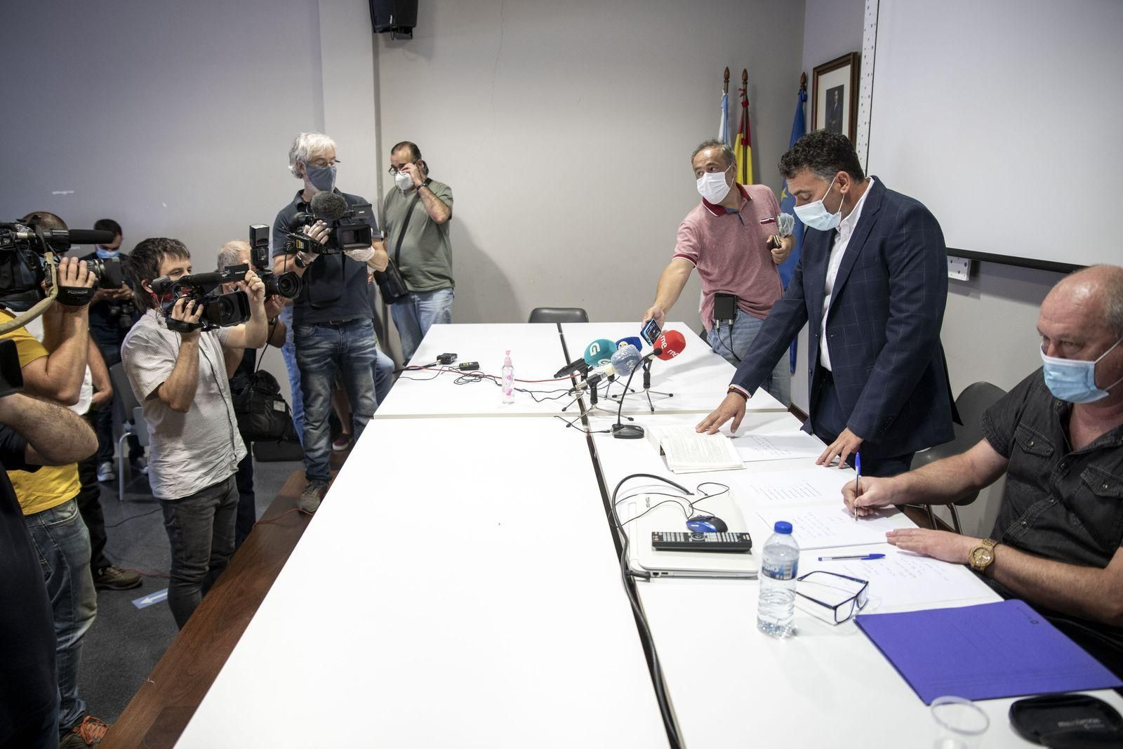 El alcalde de Castrelo, Avelino Pazos (FOTO: ÓSCAR PINAL).