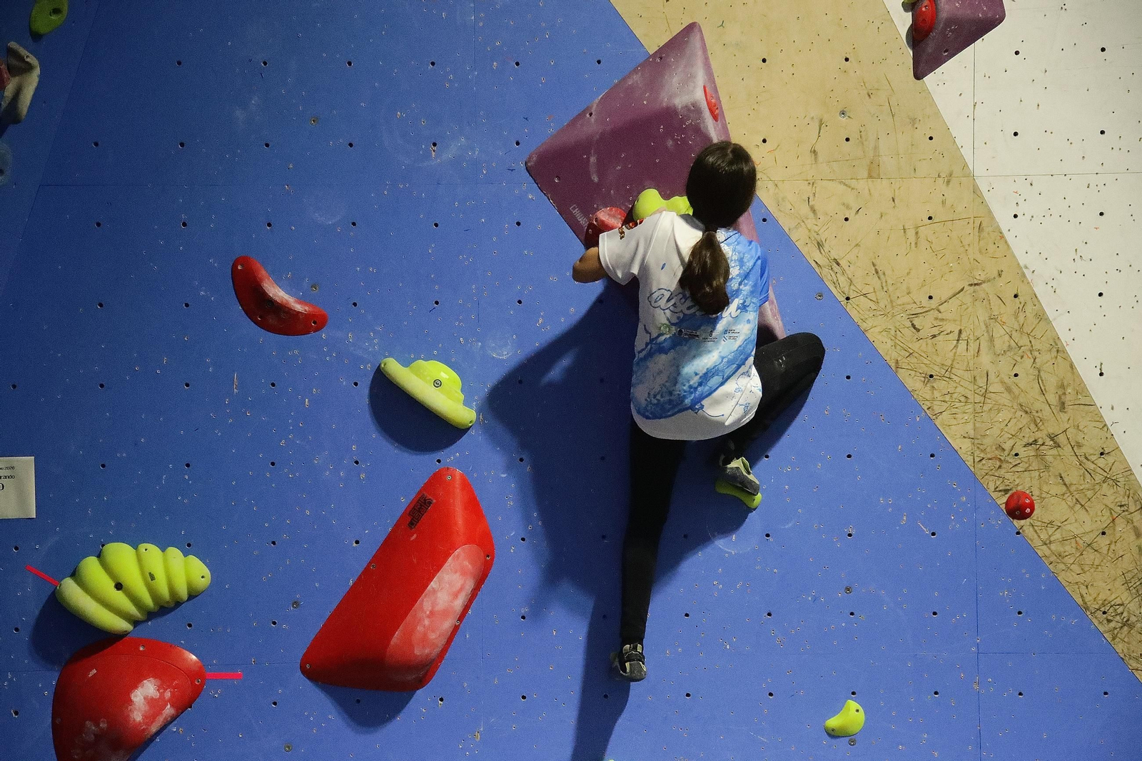 Galería | Así se vivió la primera prueba de la Liga Asesou de Escalada, en imágenes