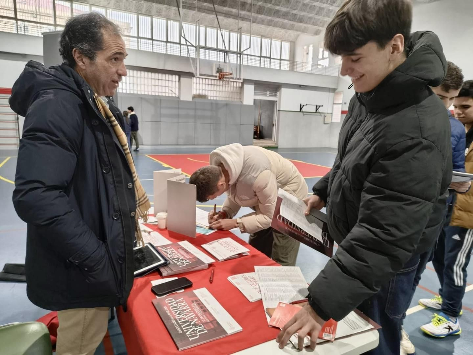 Feria universitaria en Salesianos
