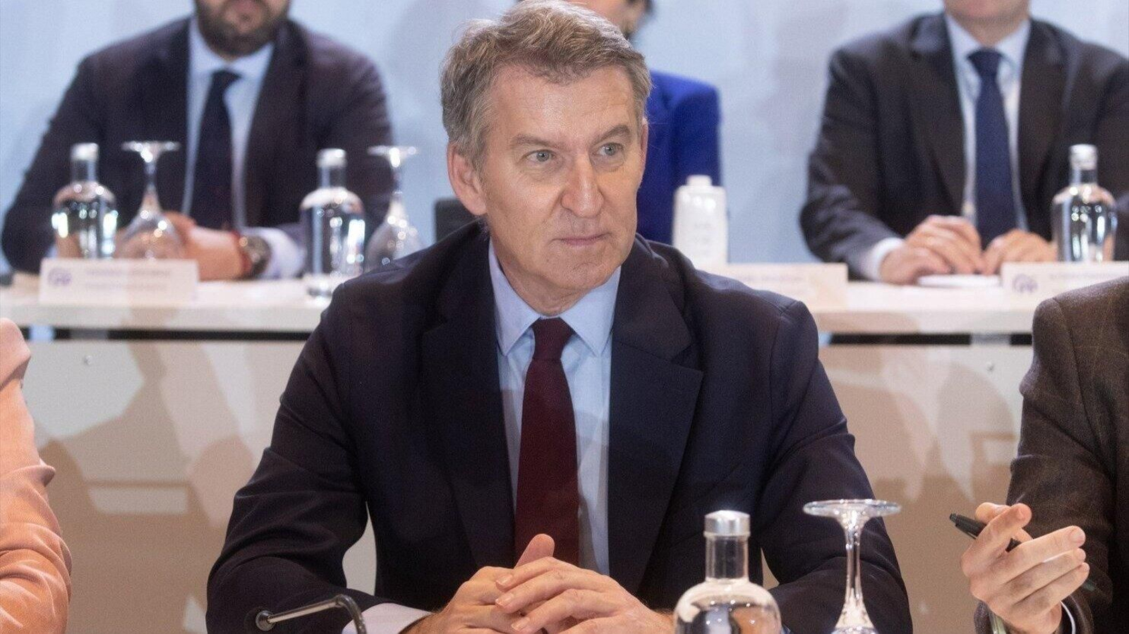 El presidente del Partido Popular, Alberto Núñez Feijóo | Foto: Europa Press