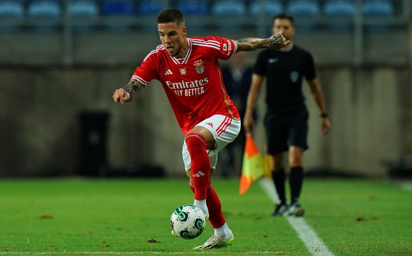 Mihailo Ristic entrenará hoy con sus compañeros por primera vez.