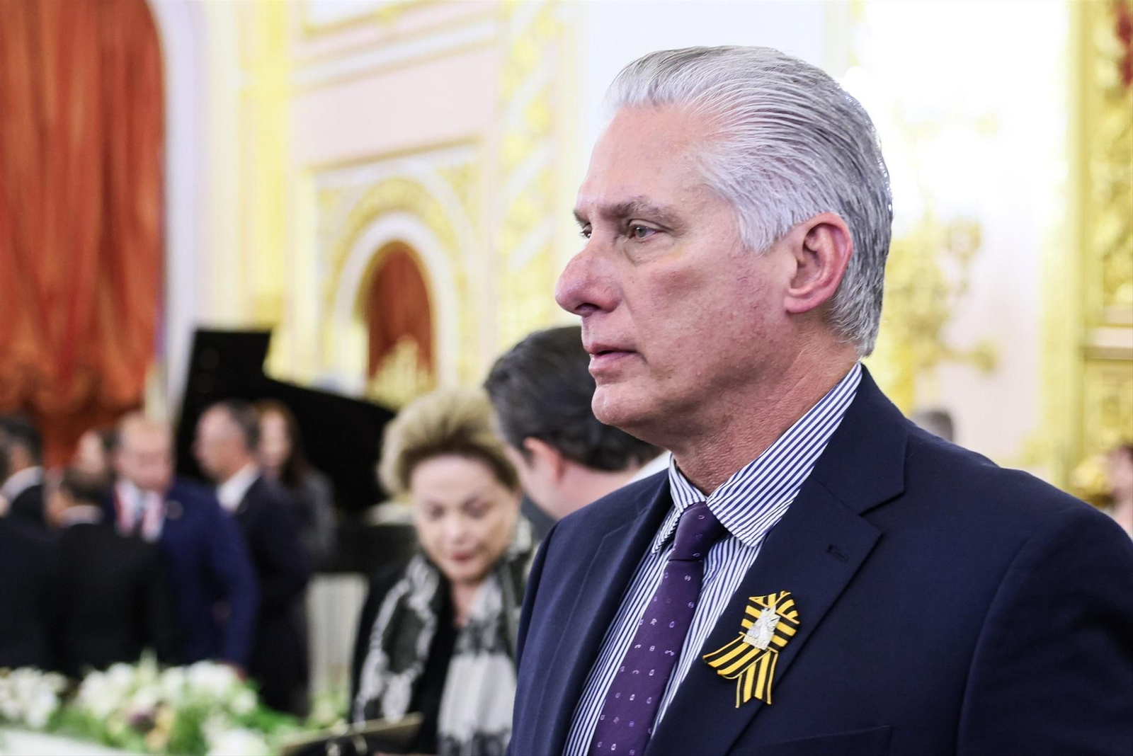 El presidente de CUba, Miguel Díaz Canel