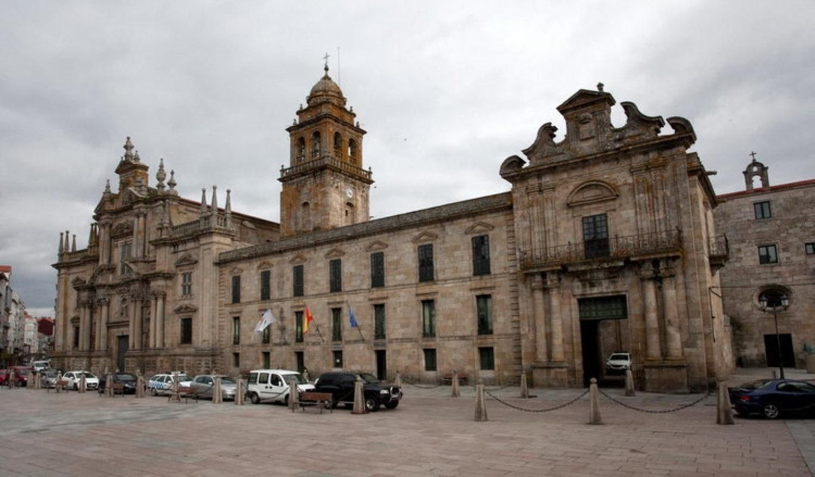 Praza Maior de Celanova.