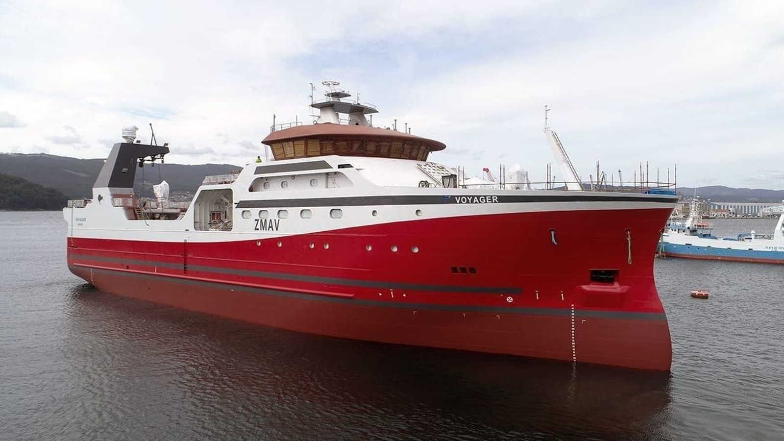 Nodosa Shipyard bota el “Voyager”.
