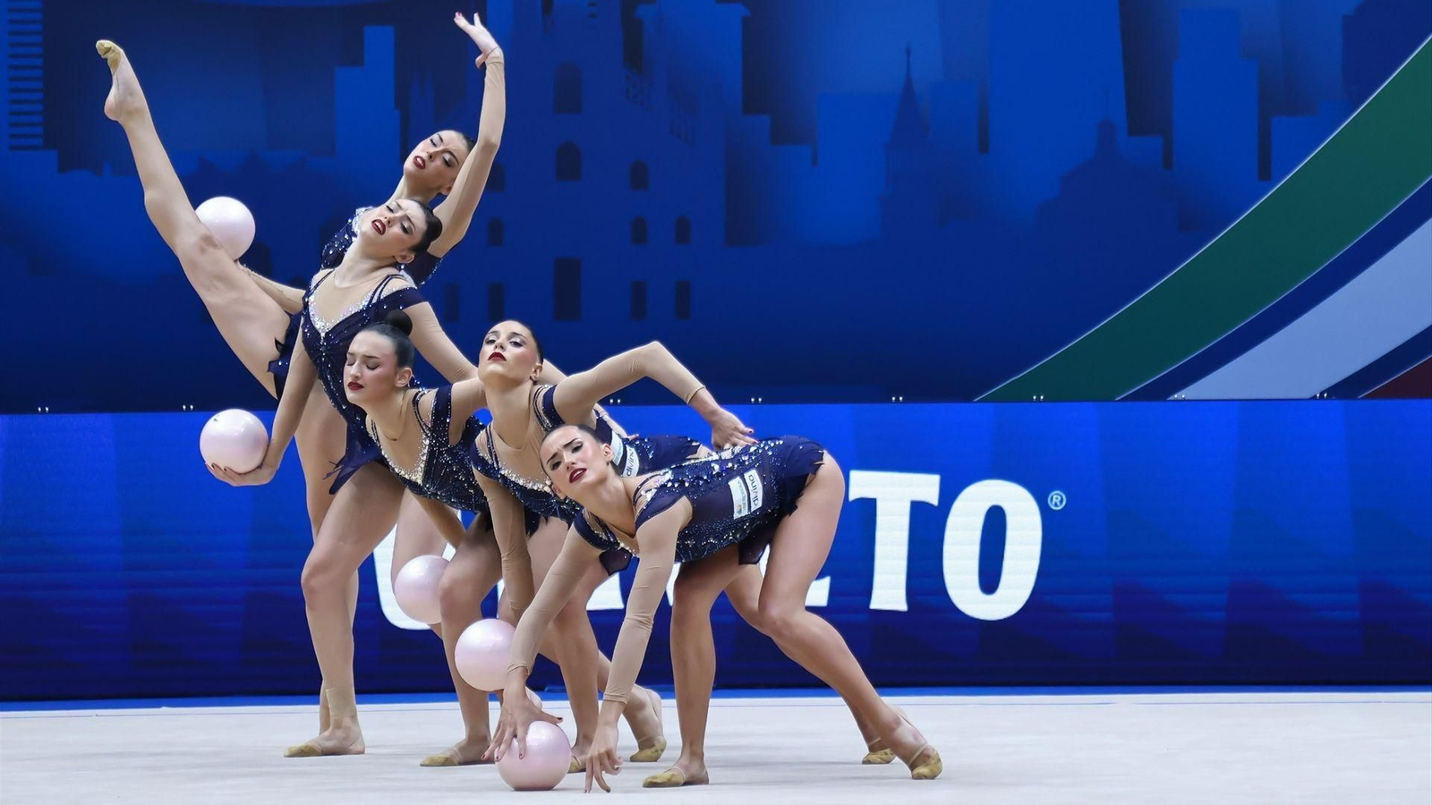 El conjunto sénior de España se proclama campeón del mundo de rítmica.