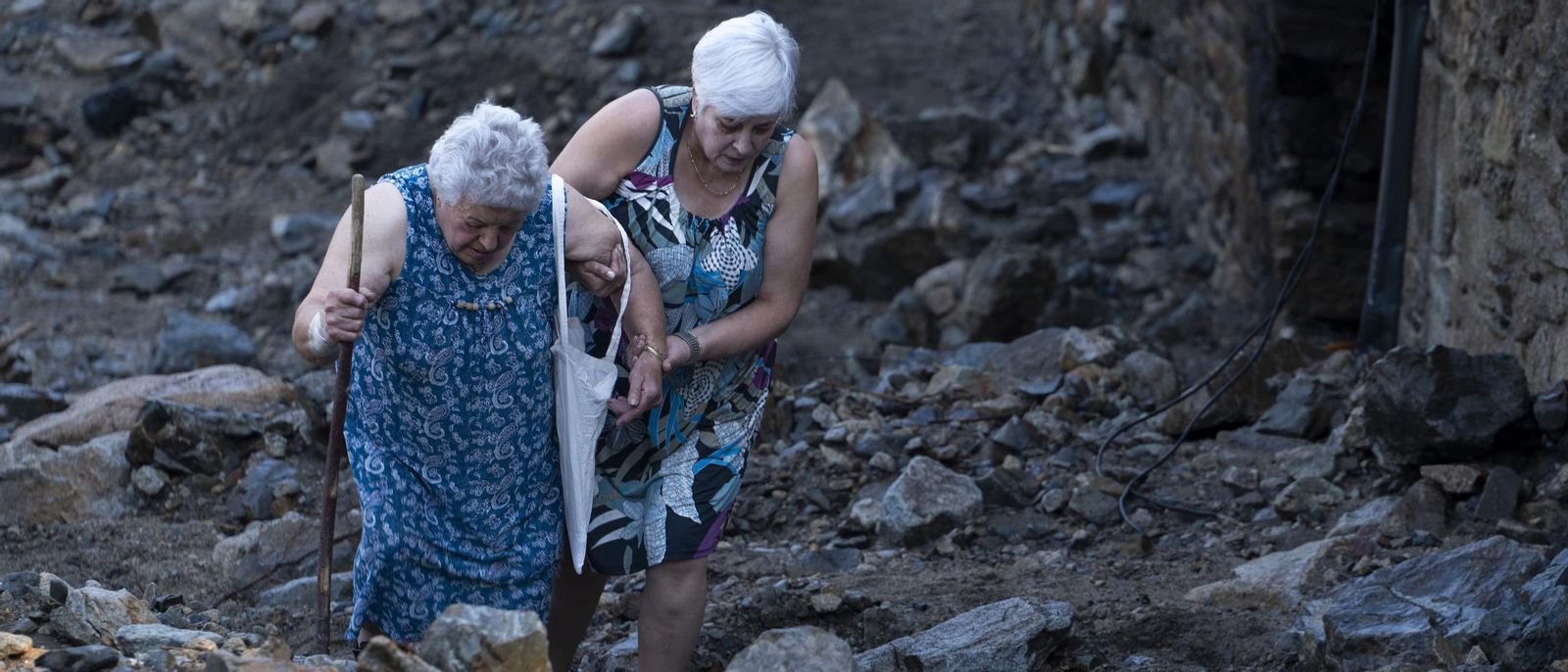 Galería | A Bouza, en Viana, zona cero de la destrucción en la provincia de Ourense por las lluvias torrenciales