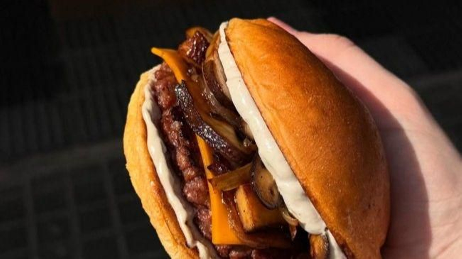 Una de las hamburguesas de Vicio.