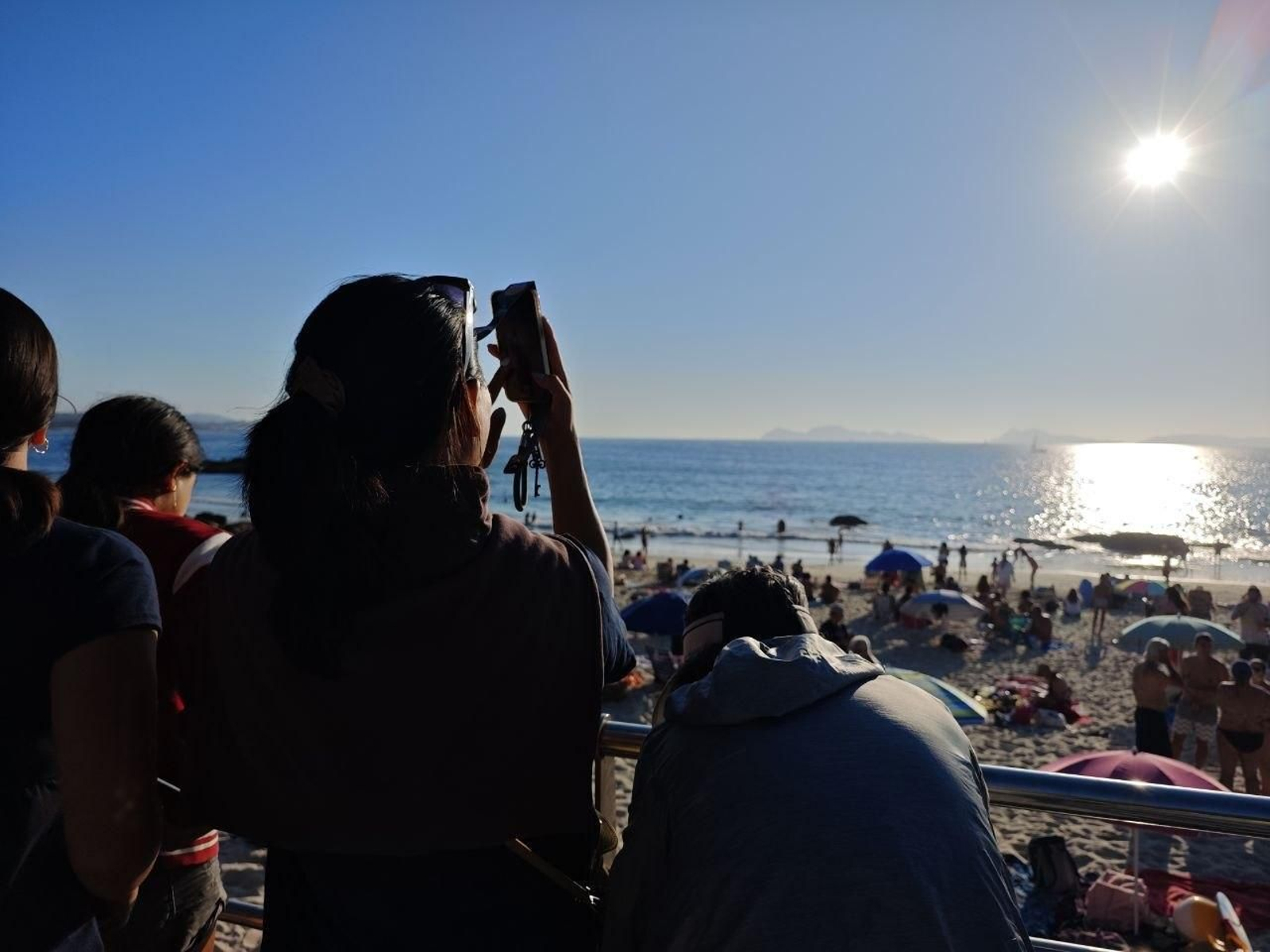 Galería | Así vivió Vigo y su área el histórico eclipse total