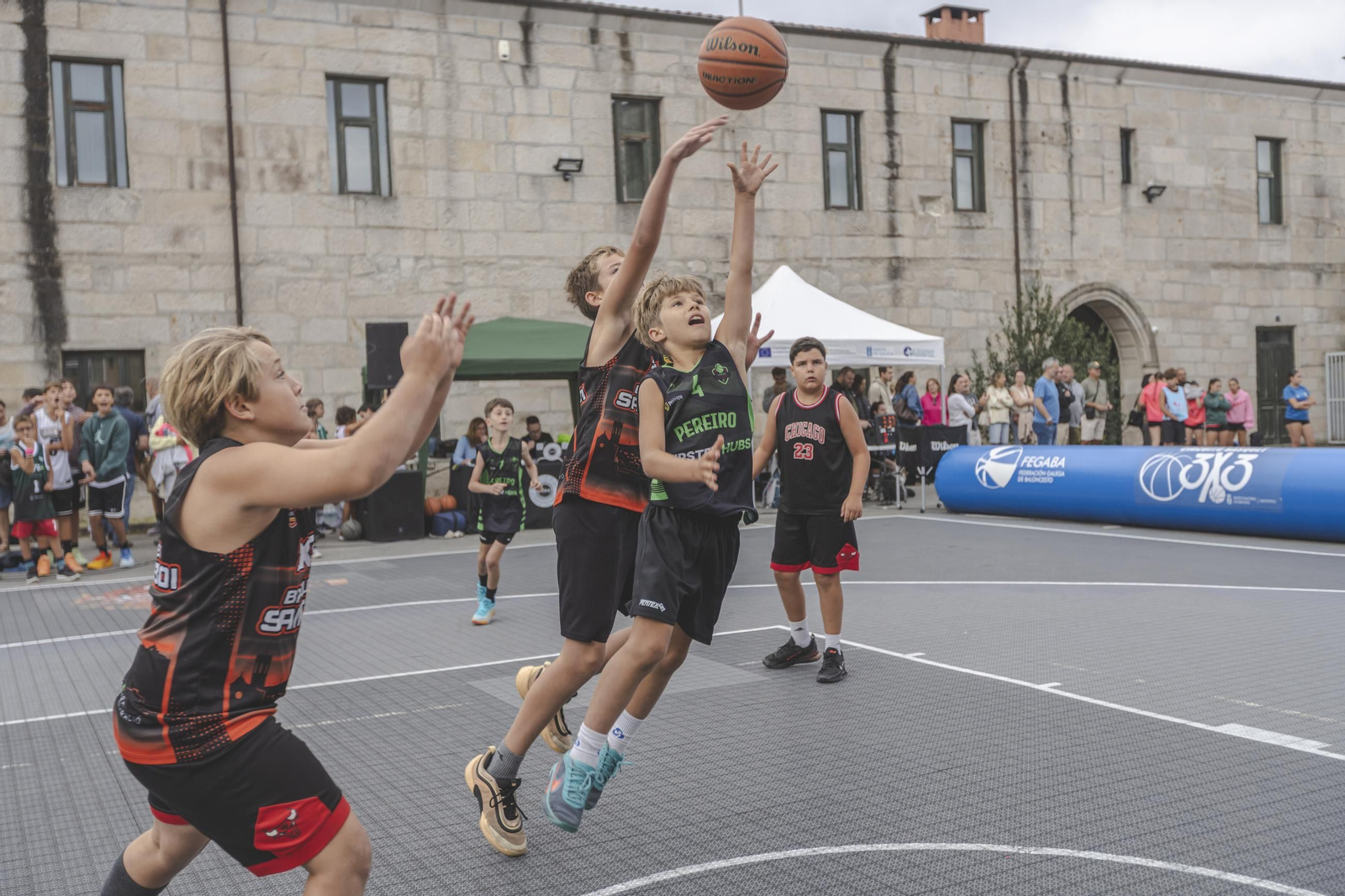 El 3x3 DepOUrense visitó Allariz y Xinzo