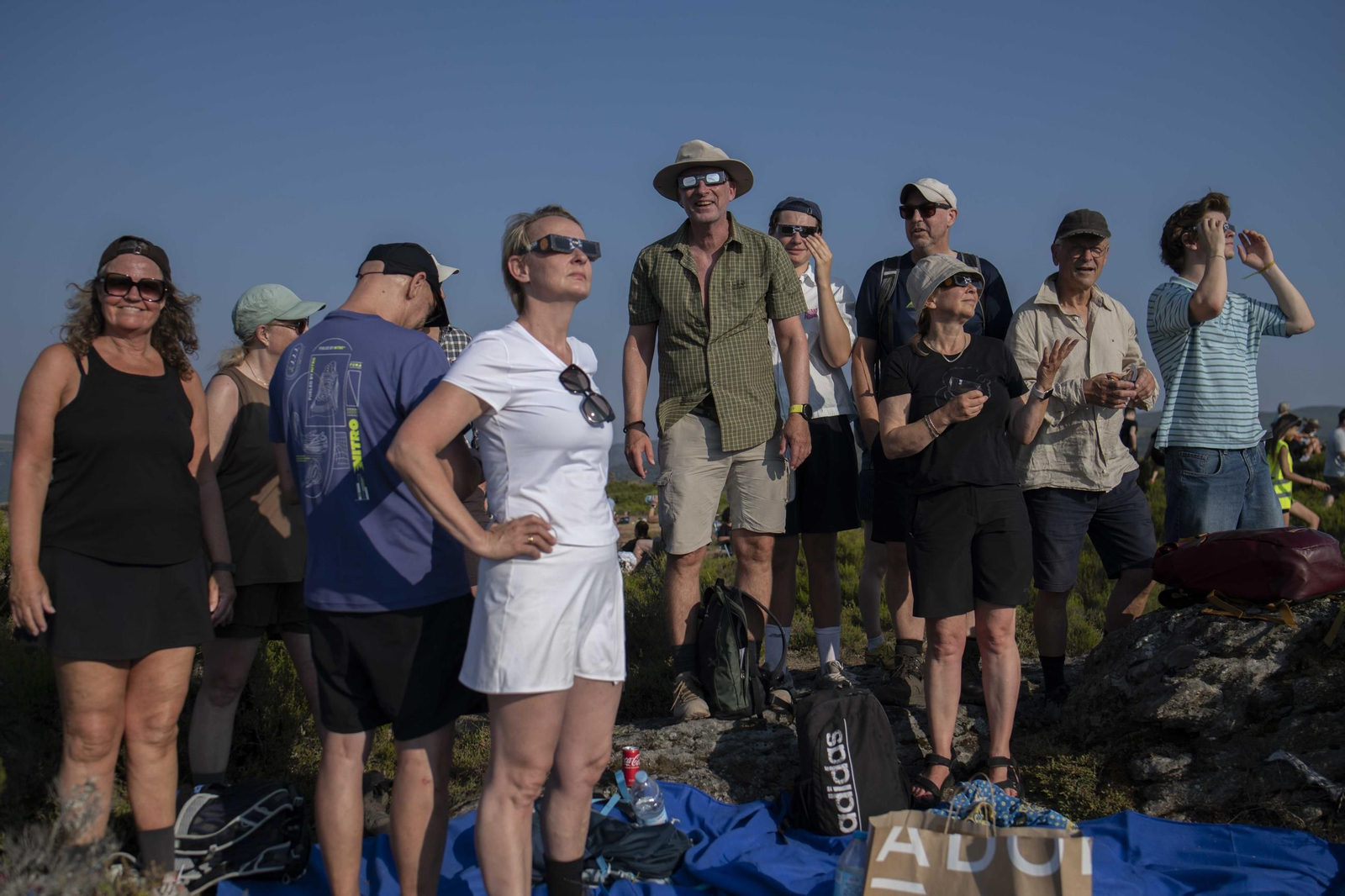 Galería | El observatorio de Trevinca, en A Veiga, vive una jornada histórica de eclipse