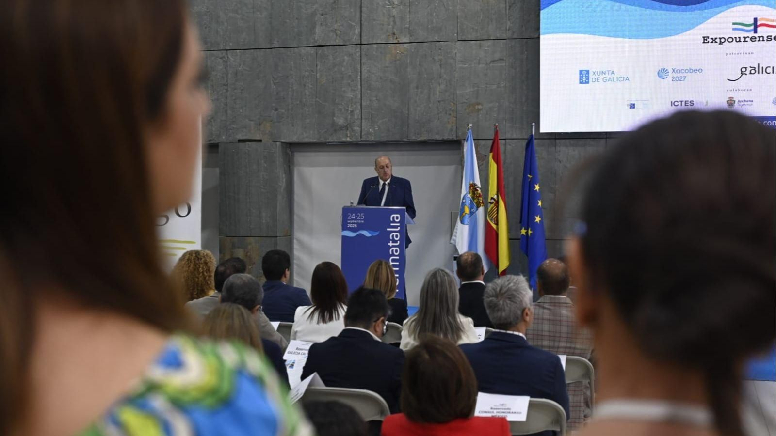 la inauguración de Termatalia 2026 desde Expourense.