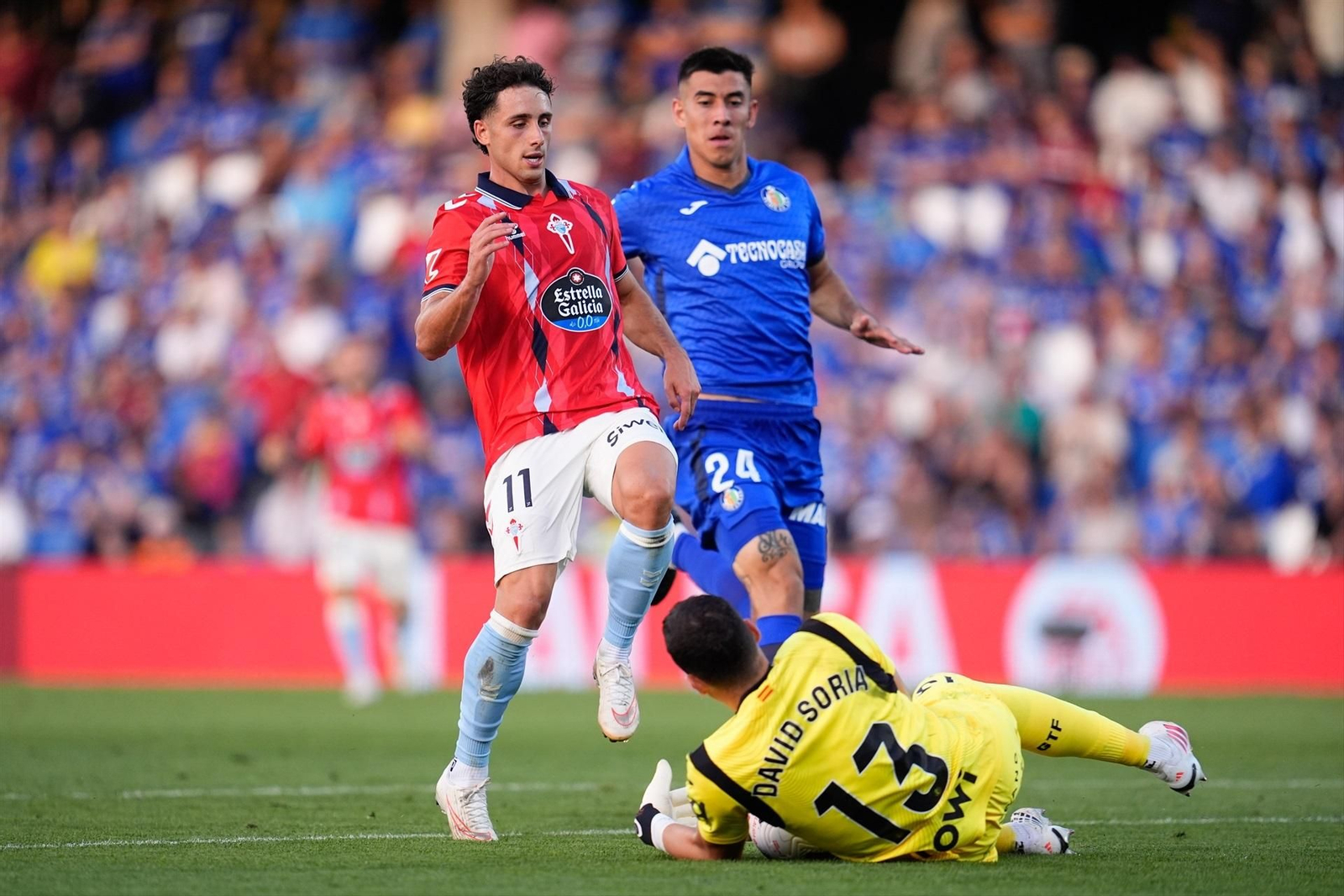 Galería | El Celta se atasca ante el Getafe