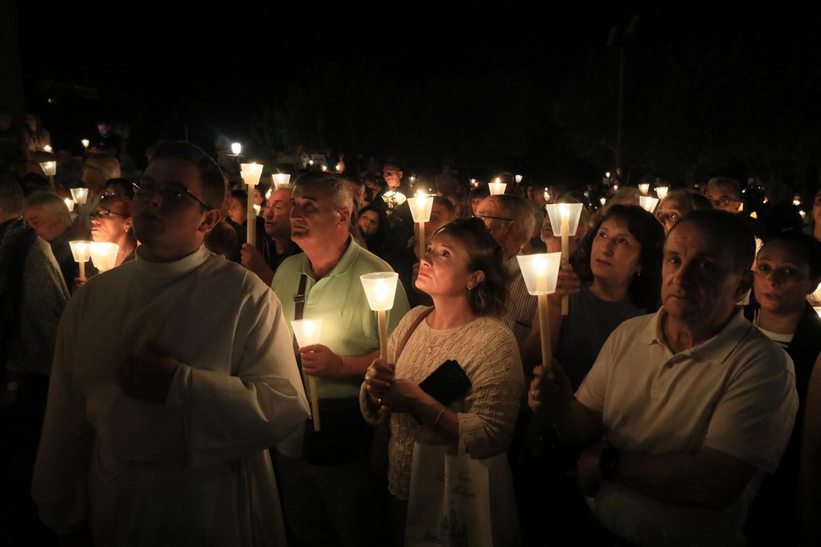 Galería | Un mar de luces iluminó el Santuario de Nosa Señora dos Milagros