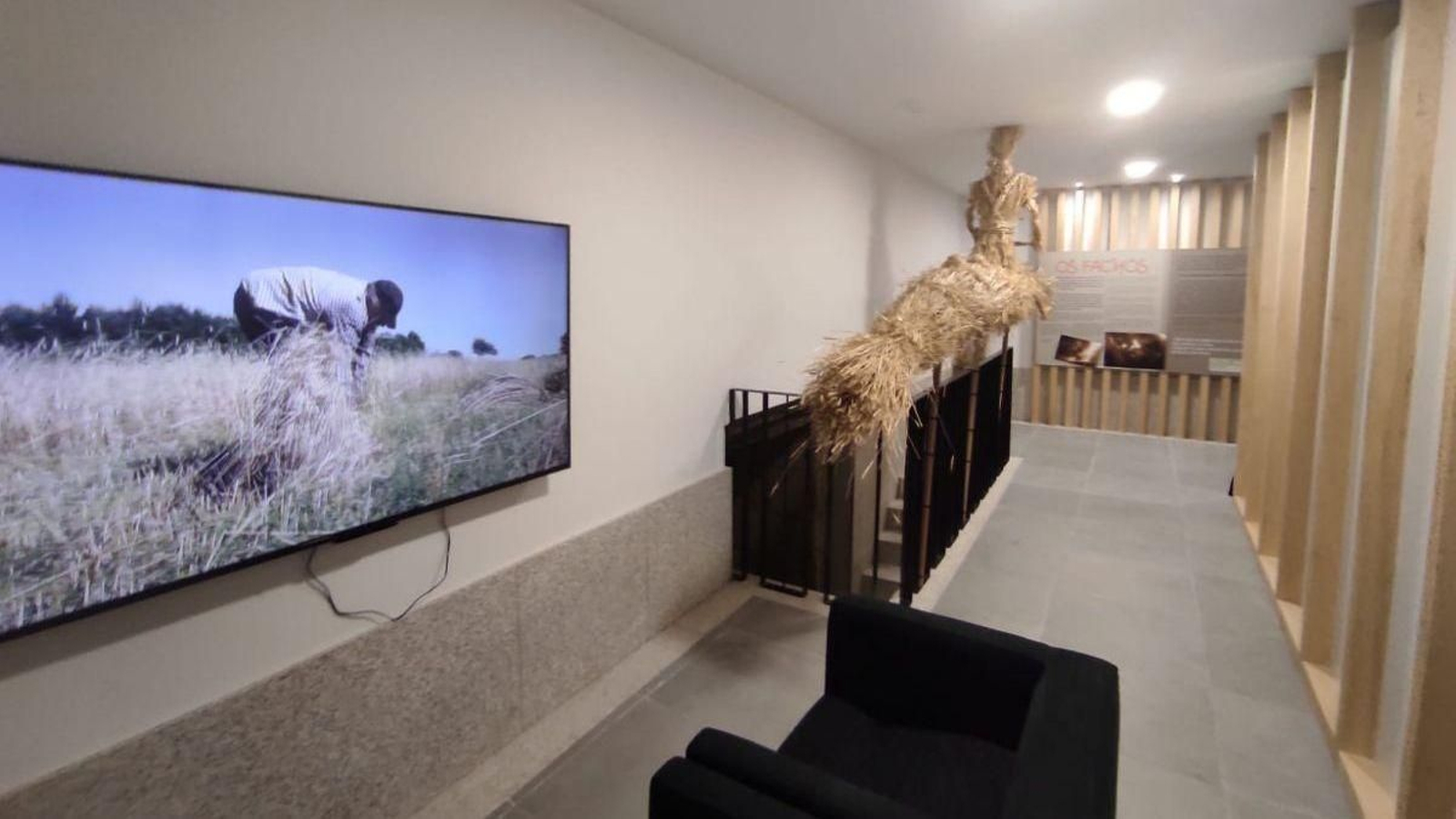 Una replica del gran fachón se puede observar en el nuevo museo.