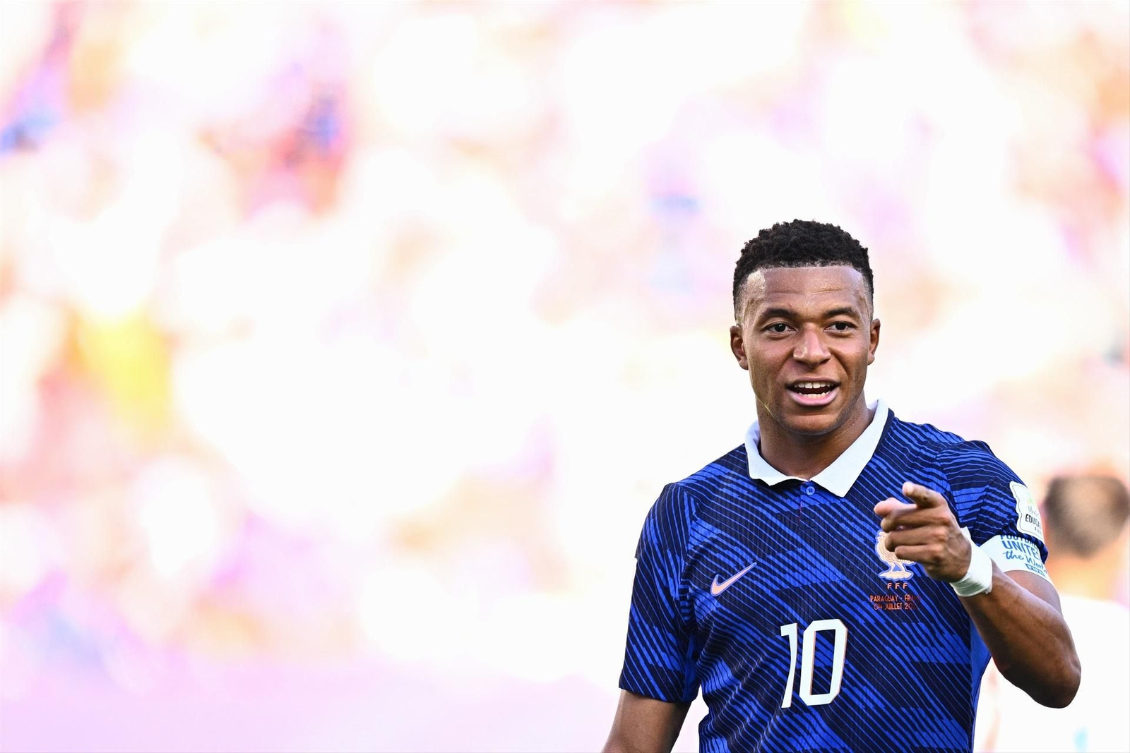 El delantero Kylian Mbappé
