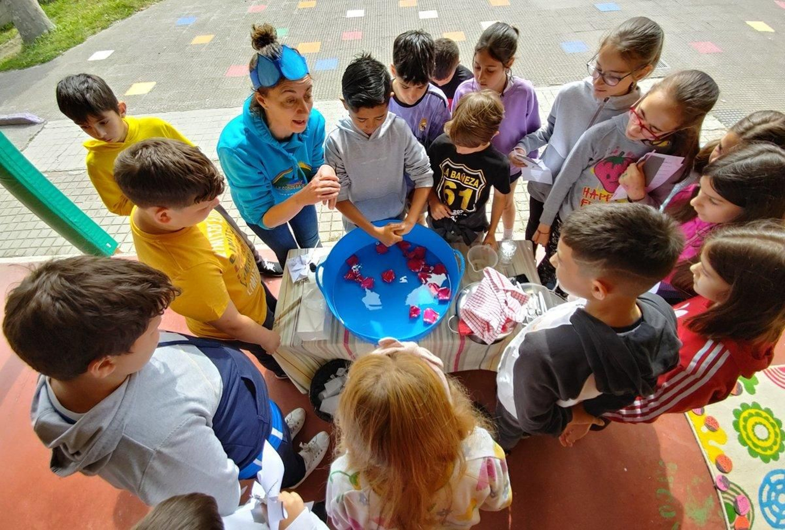 Feira de proxectos de enerxías renovables no CEIP Condesa de Fenosa do Barco.