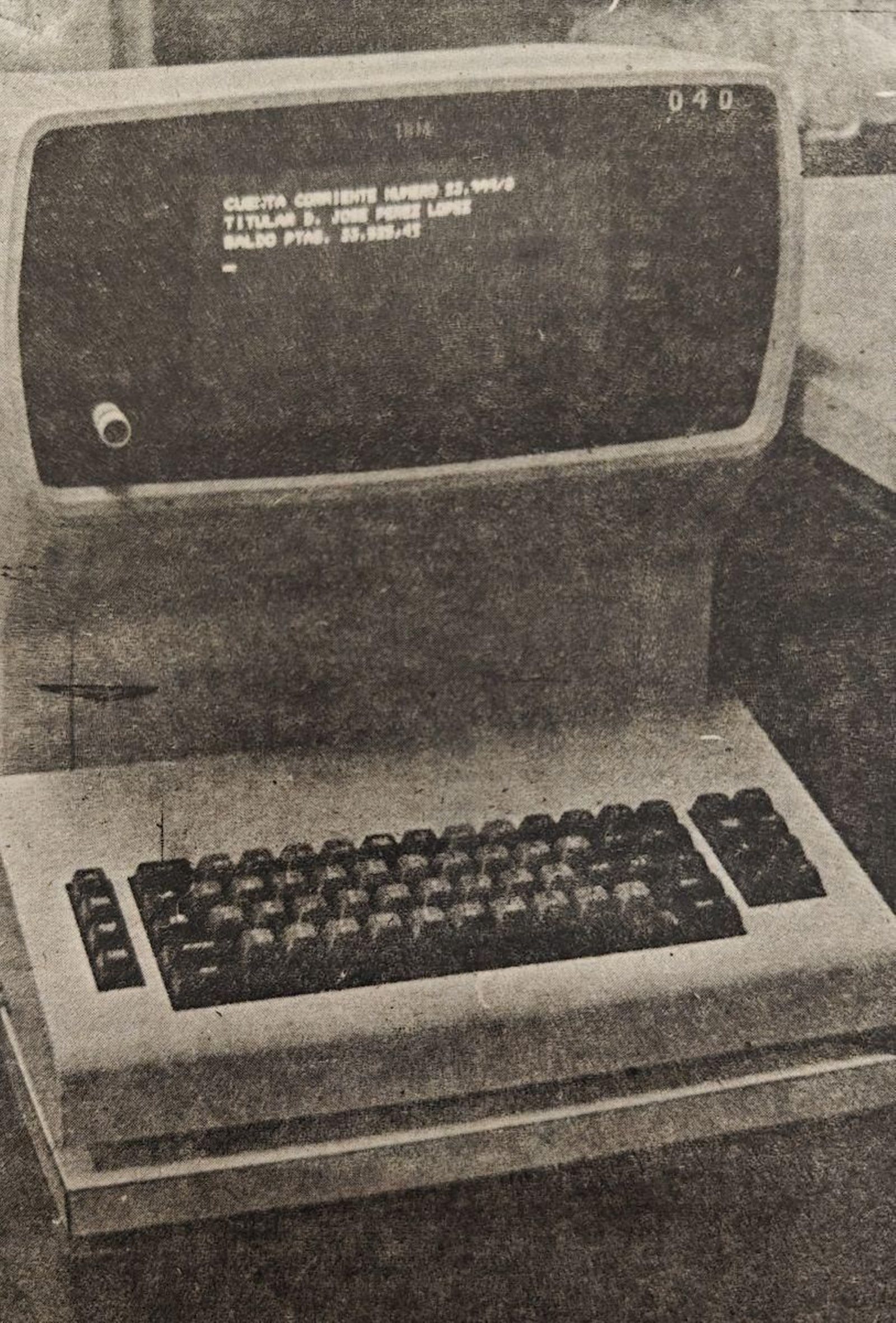 Uno de los terminales.