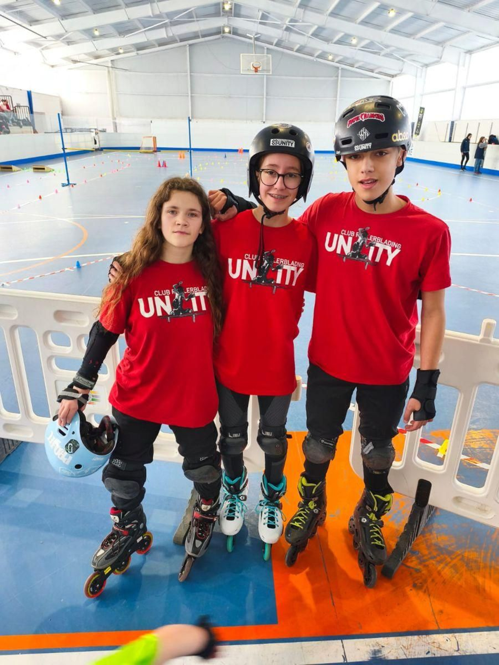 Galería | Estreno sobre ruedas de la Liga Gallega de patinaje en A Carballeira