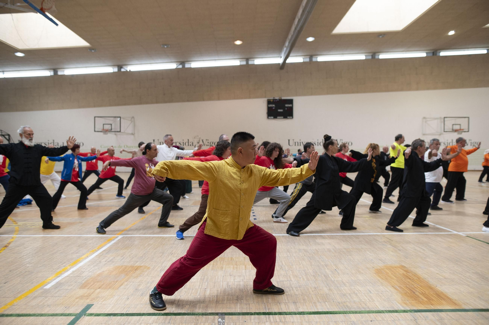 Galería | Los ourensanos disfrutan del maestro Fu Qing Quan en fin de semana llenó de taichi