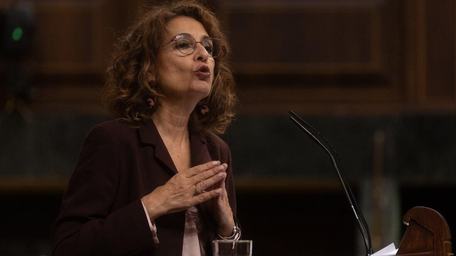 La vicepresidenta primera y ministra de Hacienda, María Jesús Montero. | Foto: Europa Press