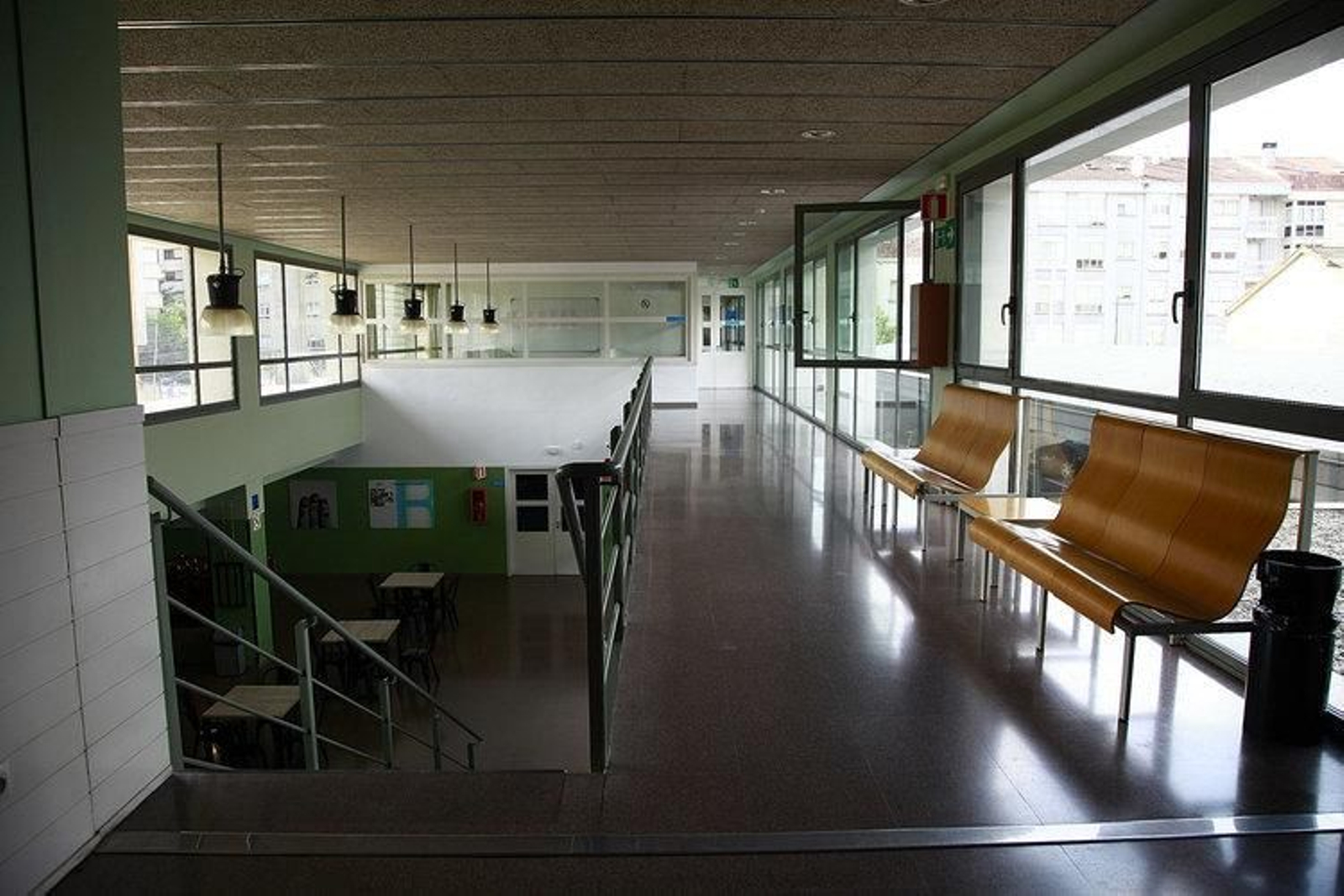 La Residencia As Burgas, reabierta el pasado mes de enero, recibirá alumnos universitarios este fin de semana. (M. ÁNGEL)